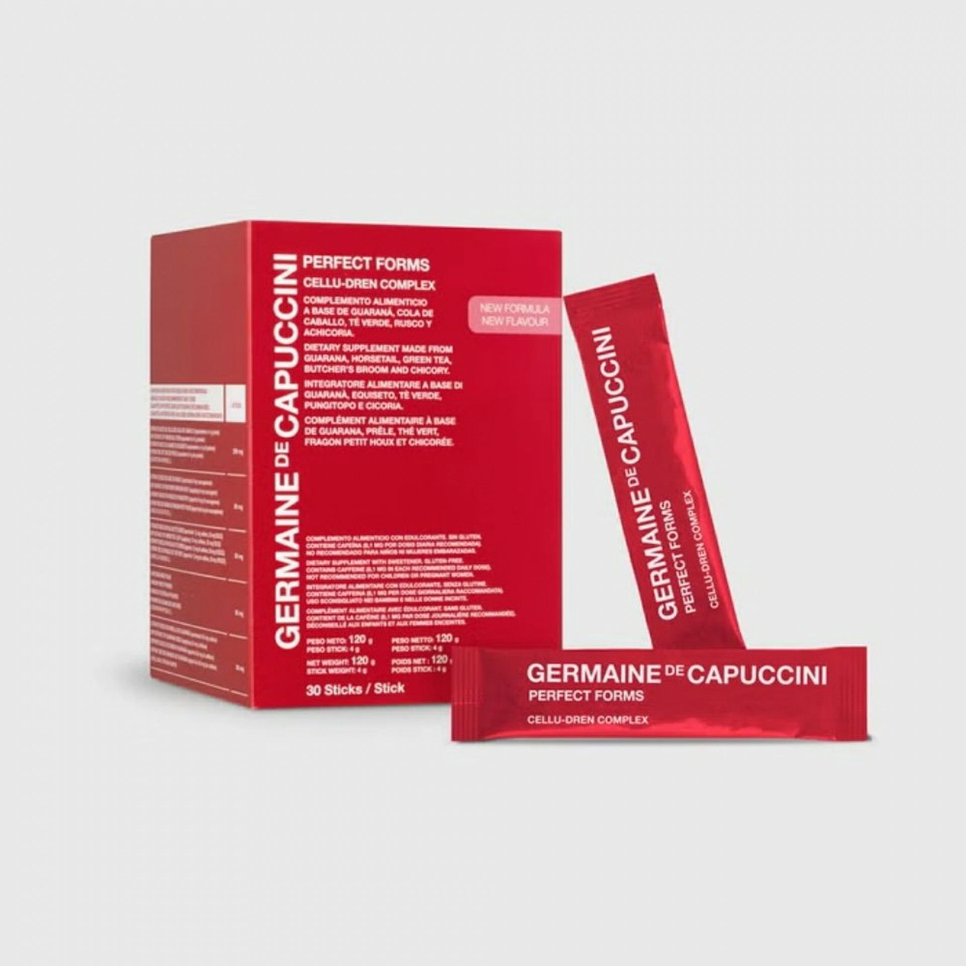 Cellu-Dren Complex | Complemento alimenticio para la celulitis 30 sobres x 4 g - Perfect Forms - Germaine de Capuccini ®