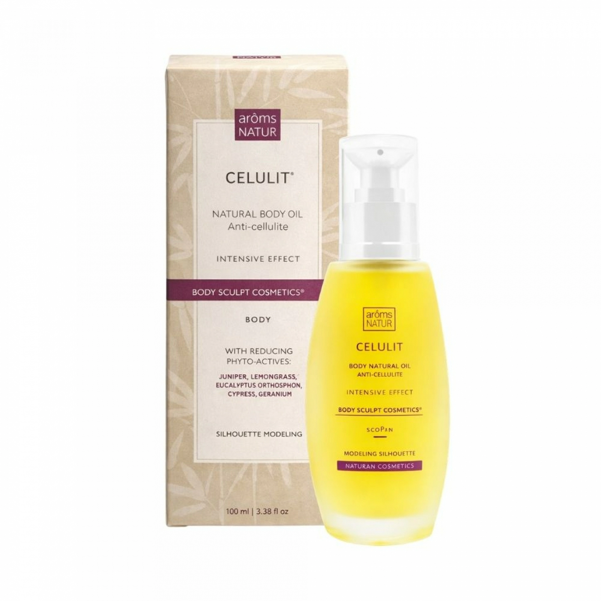 Celulit - Body Oil | Aceite anticelulítico 100ml - Body Sculpt Cosmetics - Arôms Natur ®