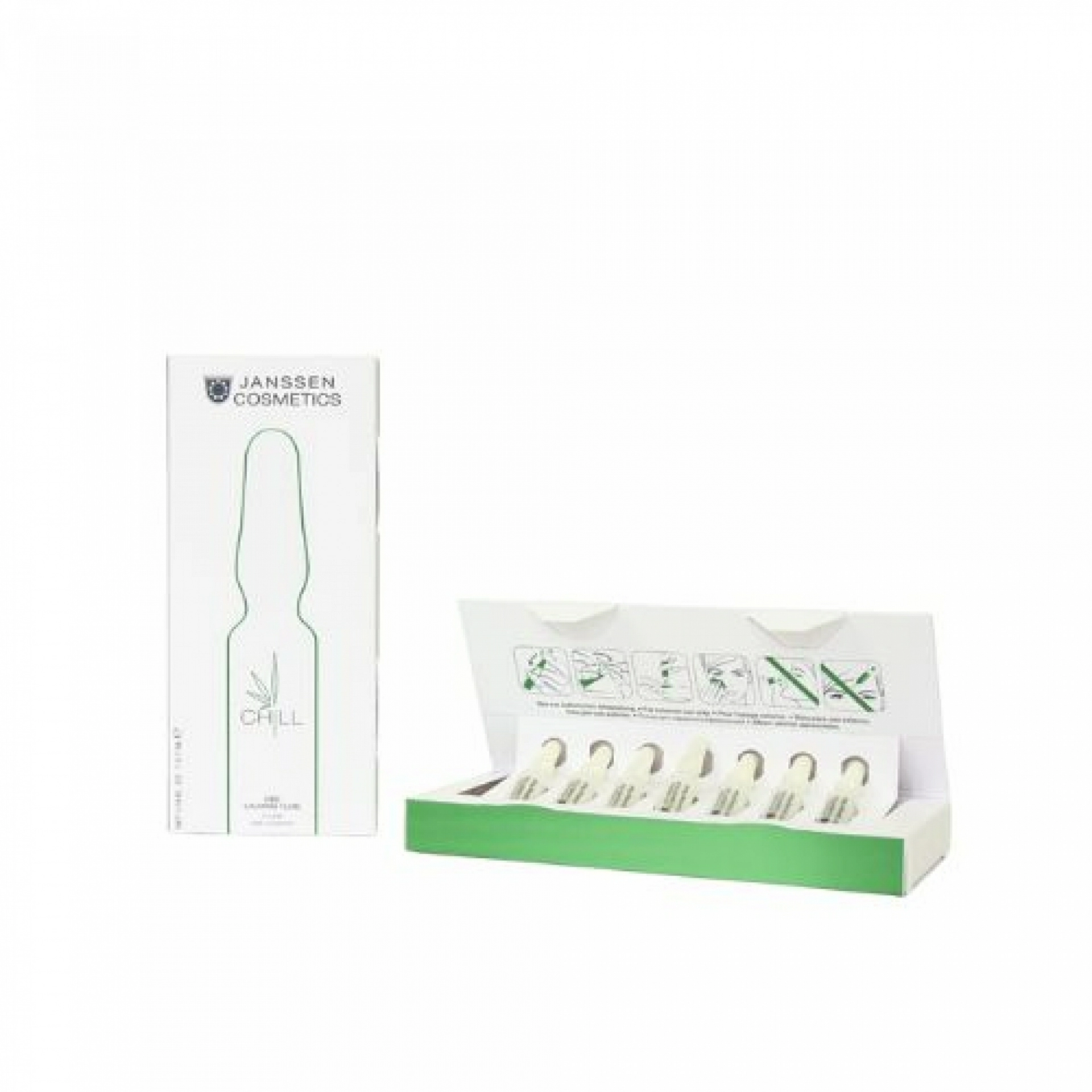 CHILL – CBD Calming Fluid | Ampollas calmantes 7x2 ml - Ampoules - Janssen Cosmetics ®