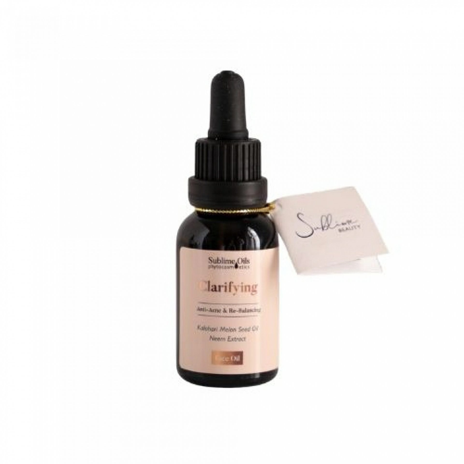 Clarifying Aceite Facial | Aceite Regulador para Piel Grasa y Acné 25ml  - Sublime Oils ®