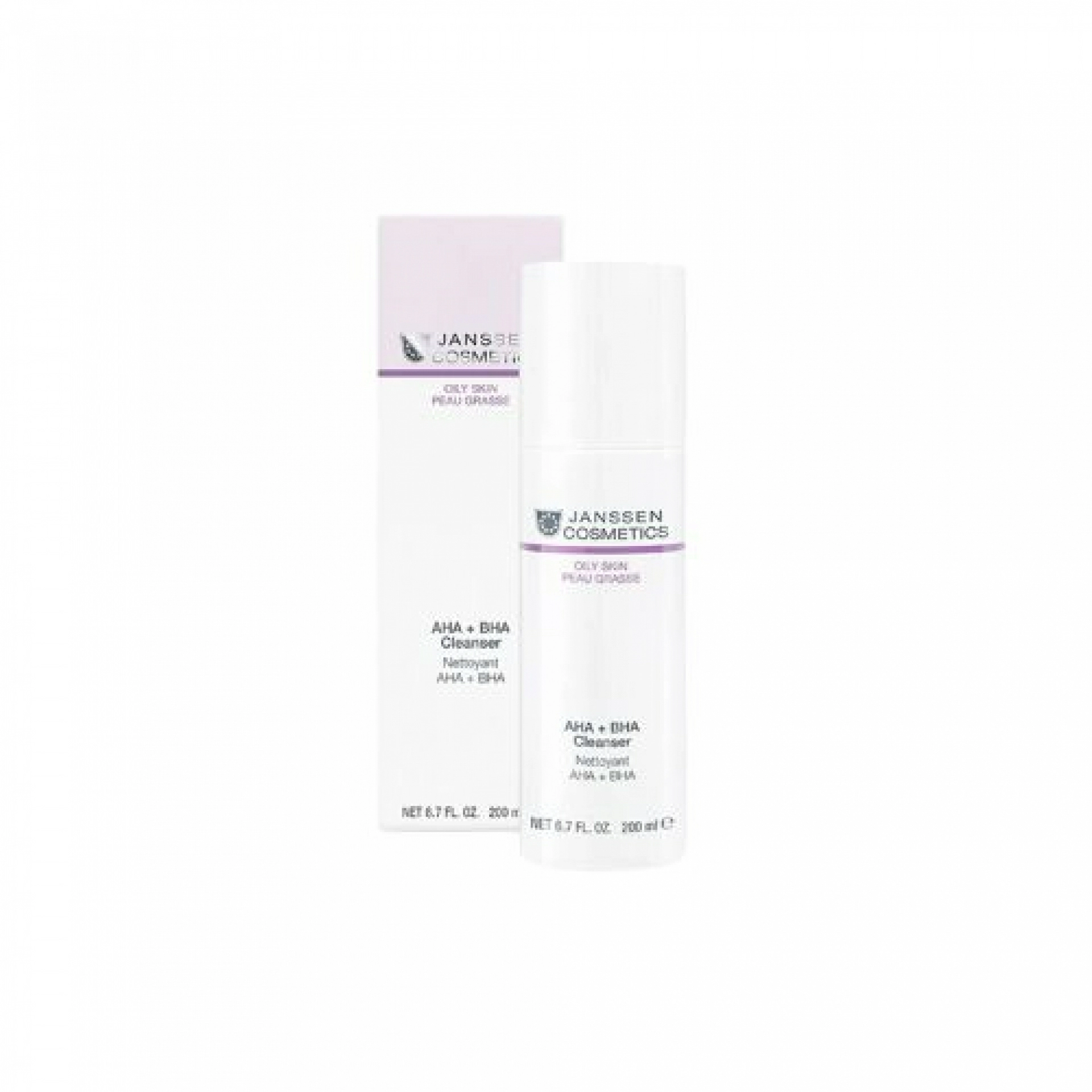 Cleanser AHA + BHA | Limpiador AHA + BHA 200 ml - Piel Grasa - Janssen Cosmetics ®