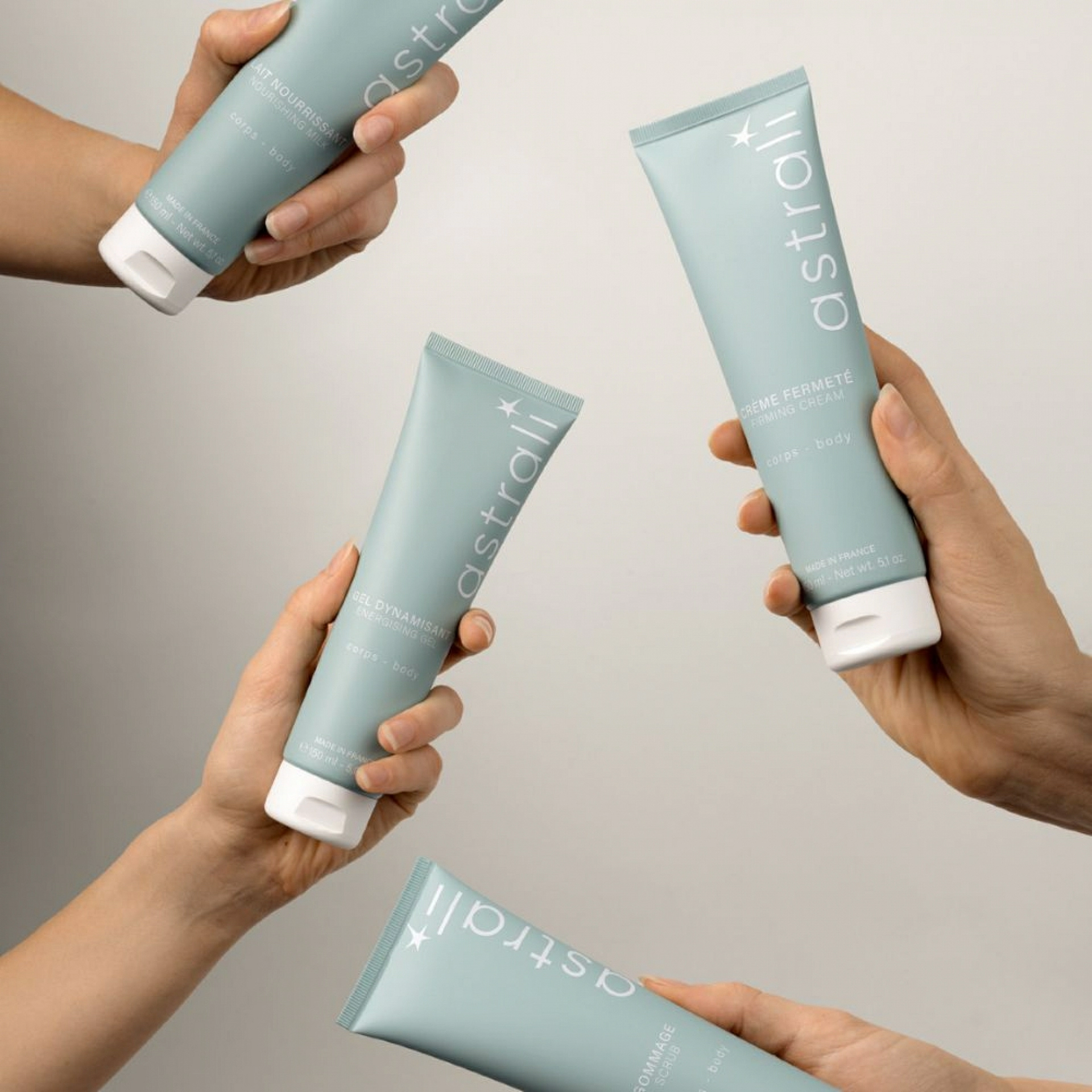 Coffret Corps Drainant | Set corporal drenante: Leche corporal + Gel dinamizante - Astrali ®