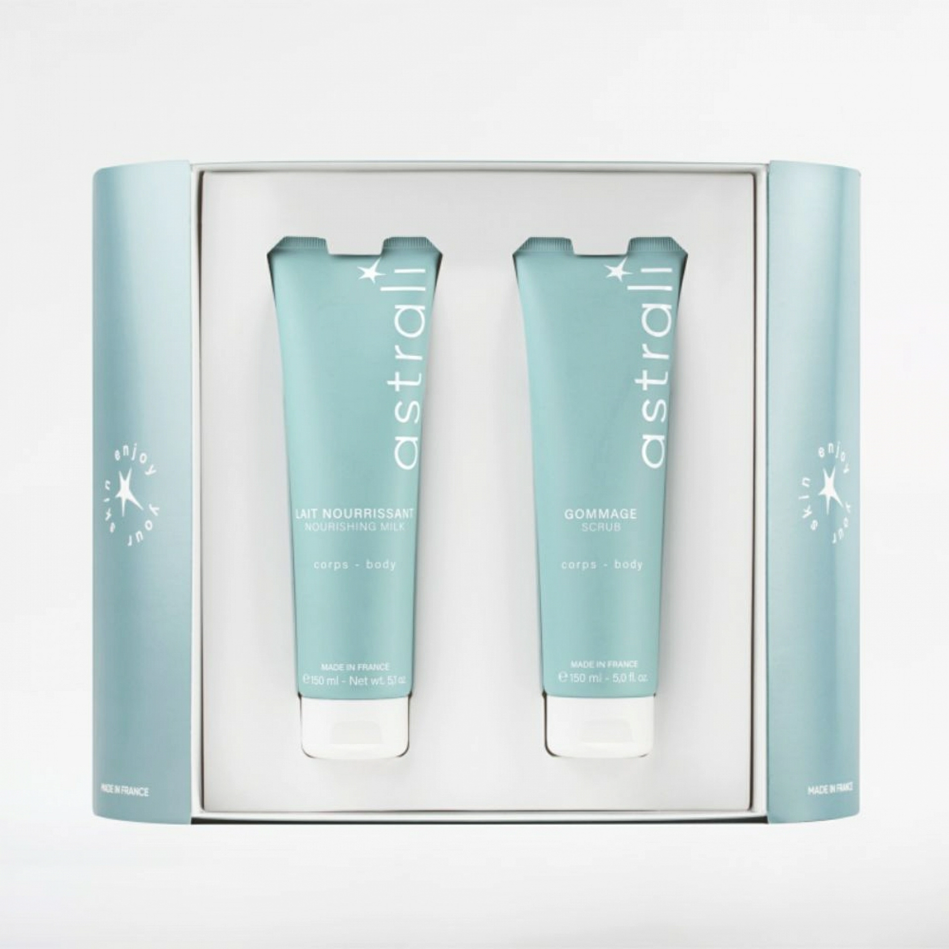 Coffret Corps Régénerant | Set corporal regenerador: Leche + Exfoliante corporal - Astrali ®