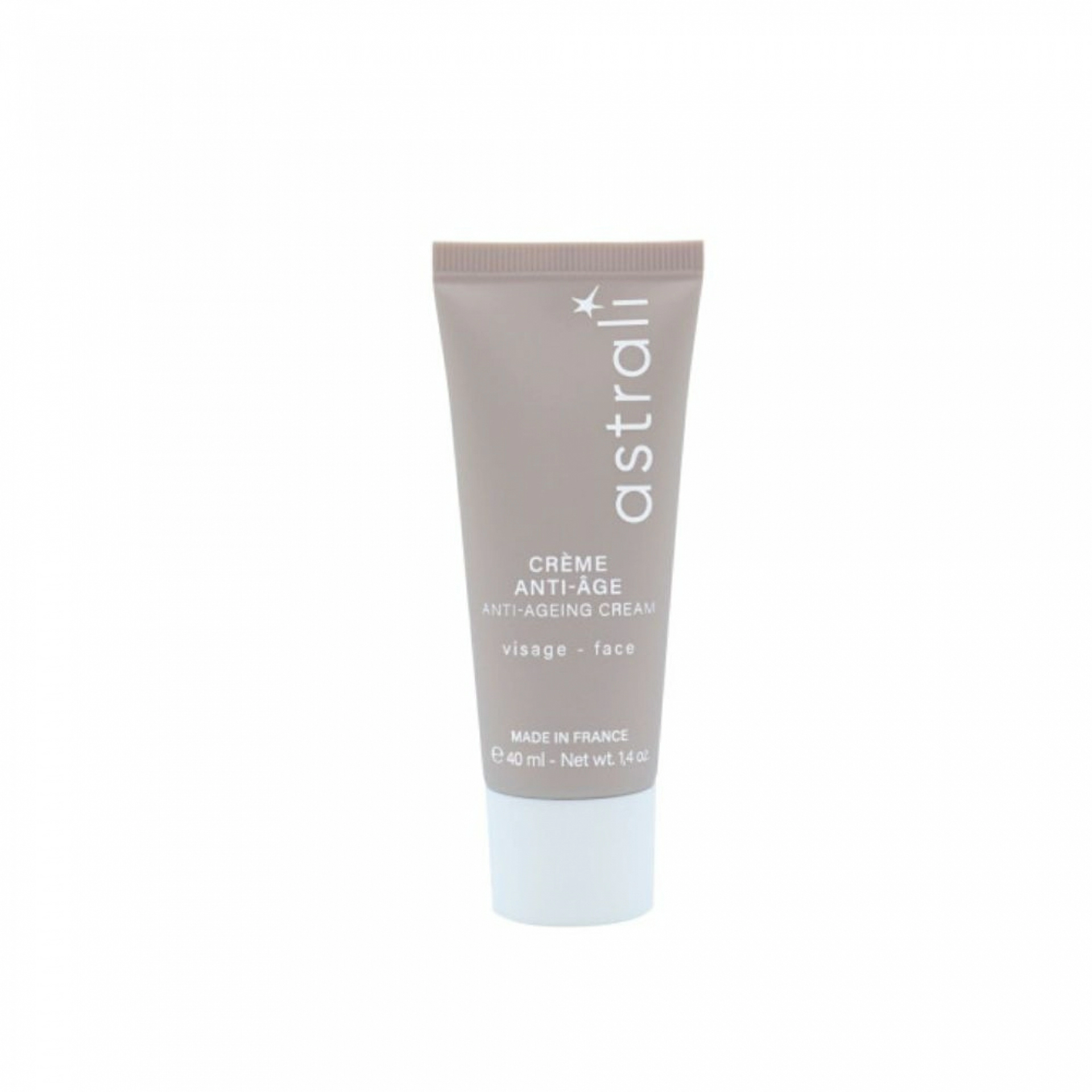 Coffret Visage Anti Age | Estuche facial antiedad: Leche desmaquillante + Loción tónica + Crema antiedad + Crema confort - Astrali ®