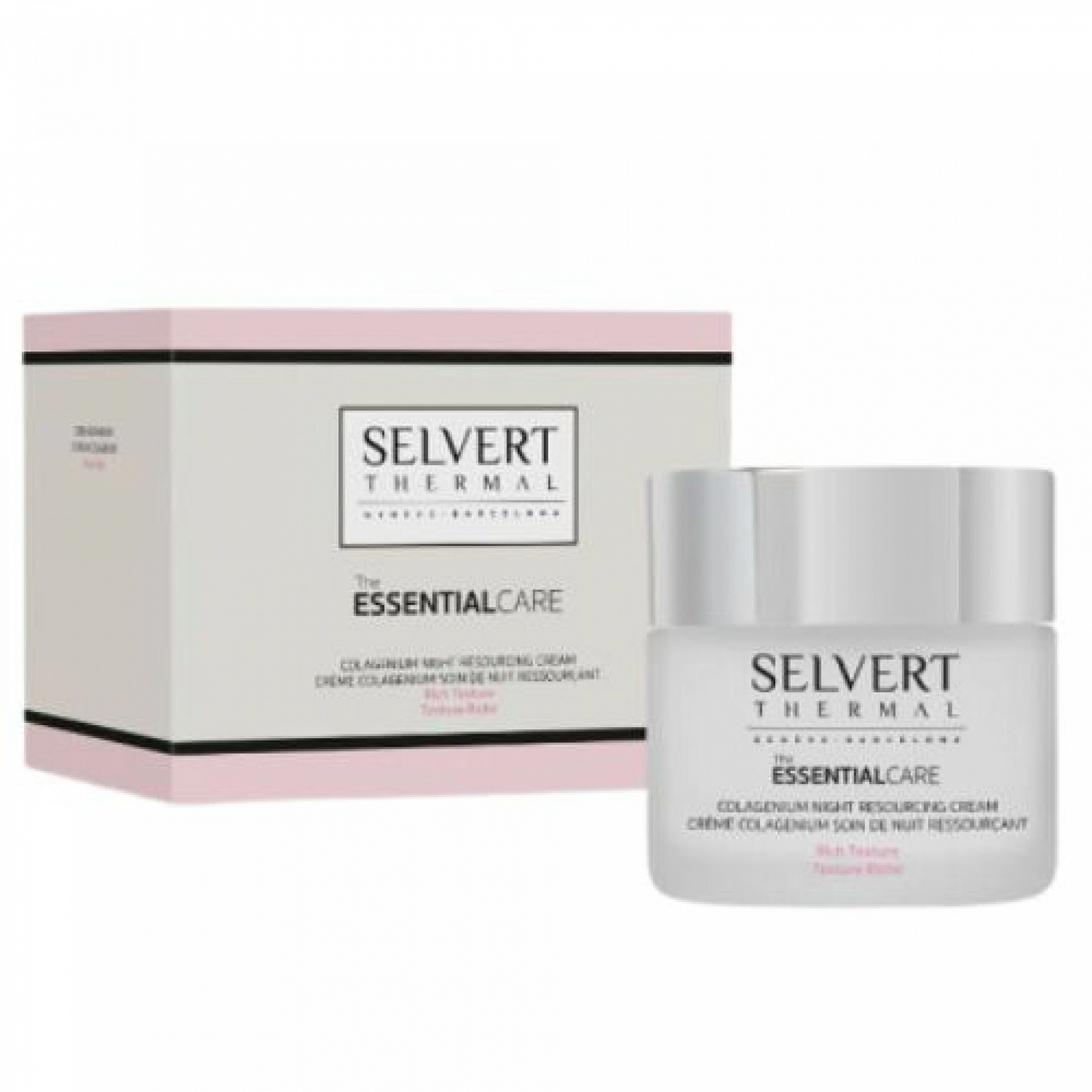 Colagenium Night Resourcing | Crema reparadora nocturna 50ml - The Essential Care - Selvert Thermal ®