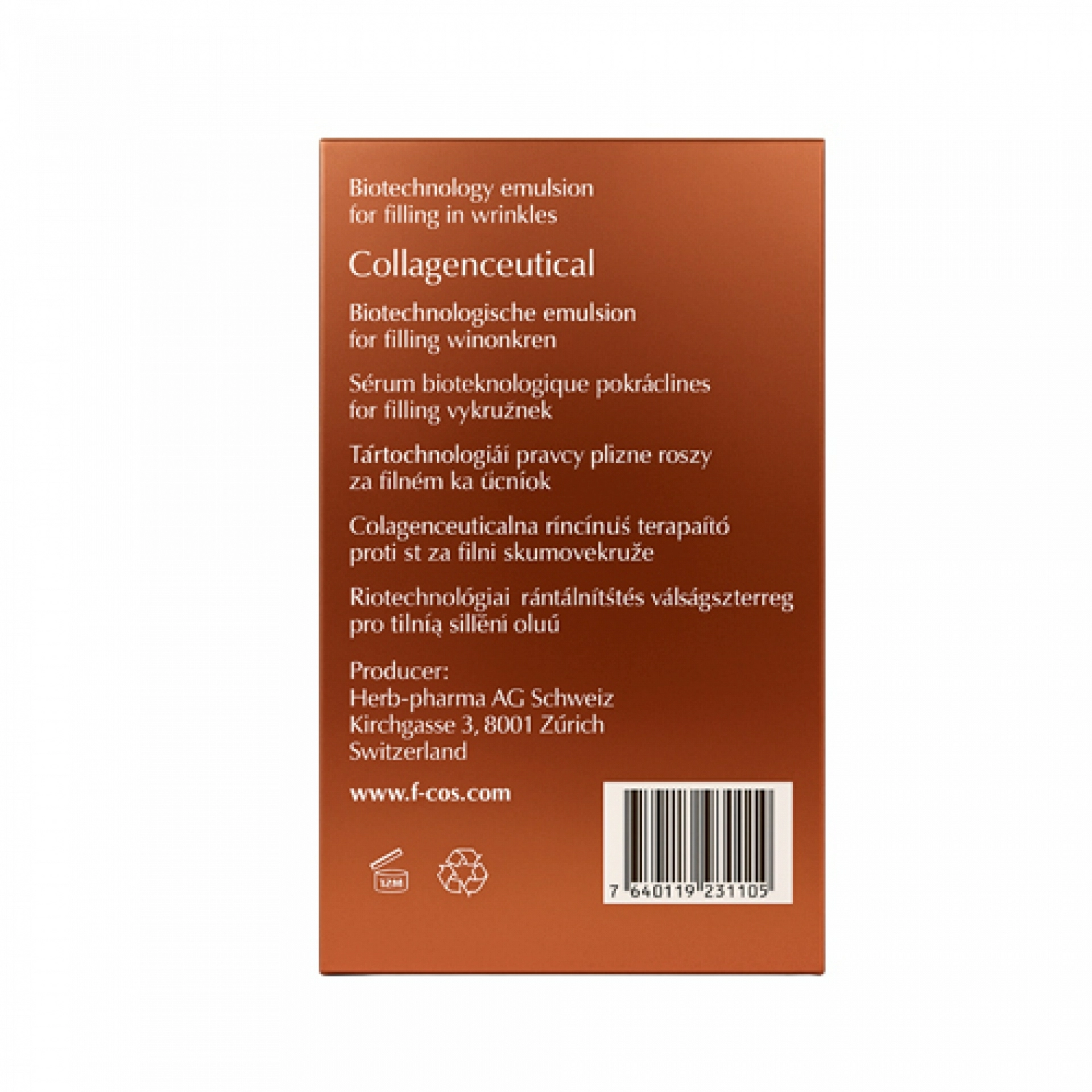 Collagenceutical | Emulsión antiarrugas 30ml - Fytofontana Cosmeceuticals ®