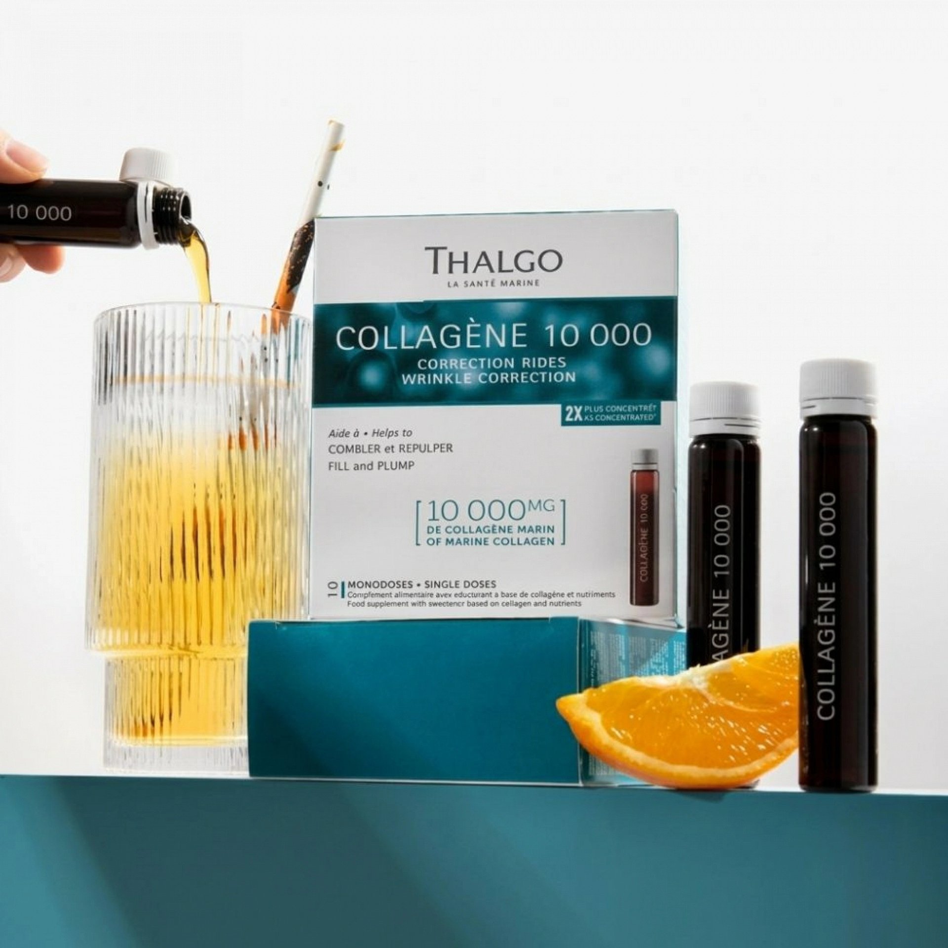 Collagéne 10 000 | Ampollas Bebibles Antiedad 10x25ml - Nutricosmétiques - Thalgo ®