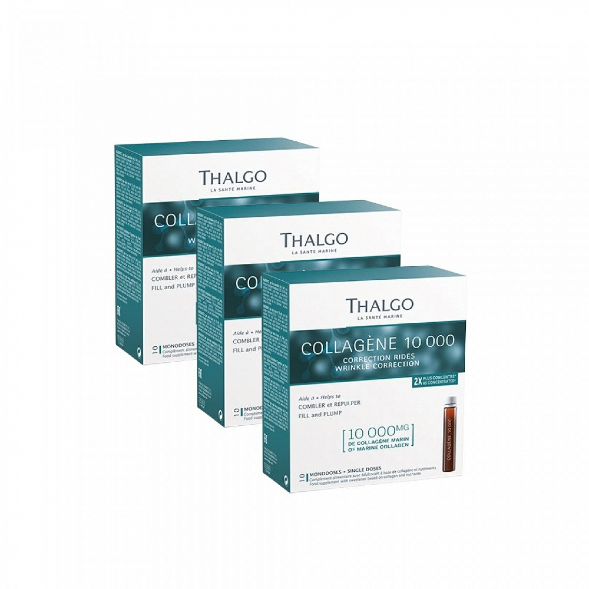 Collagéne 10 000 | Ampollas Bebibles Antiedad 10x25ml - Nutricosmétiques - Thalgo ®
