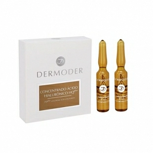 Concentrado Ácido Hialurónico HQ+ | Ampollas Redensificantes 2x5ml – Lifting – Dermoder ®