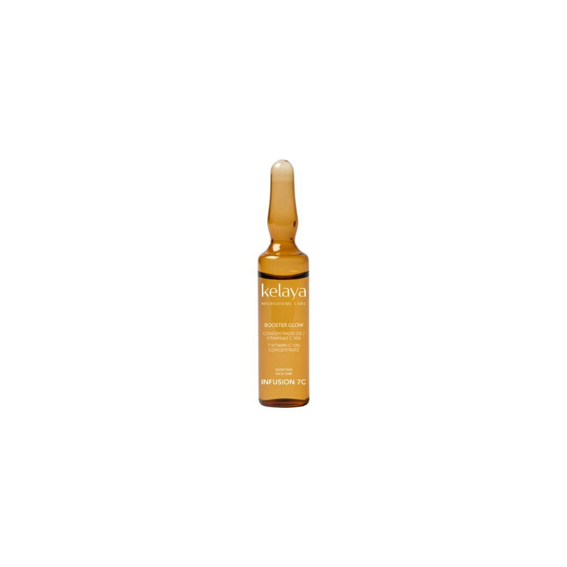 Concentrado Glow 7 | Ampollas antioxidantes iluminadoras 6 x 4 ml -Infusion 7C - Kelaya ®