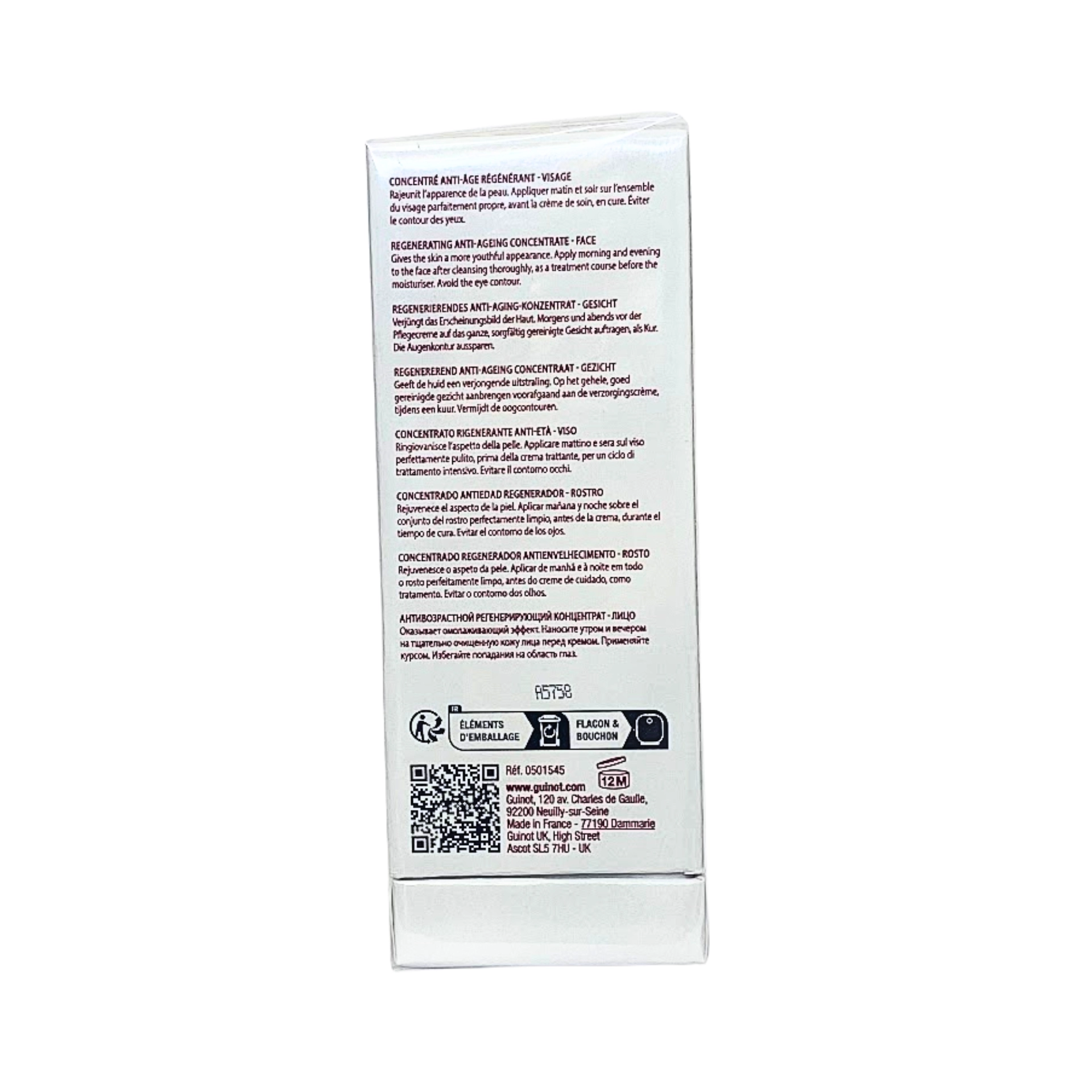 Concentré Life Influx | Concentrado para Longevidad 30ml - Longevidad - Guinot ®