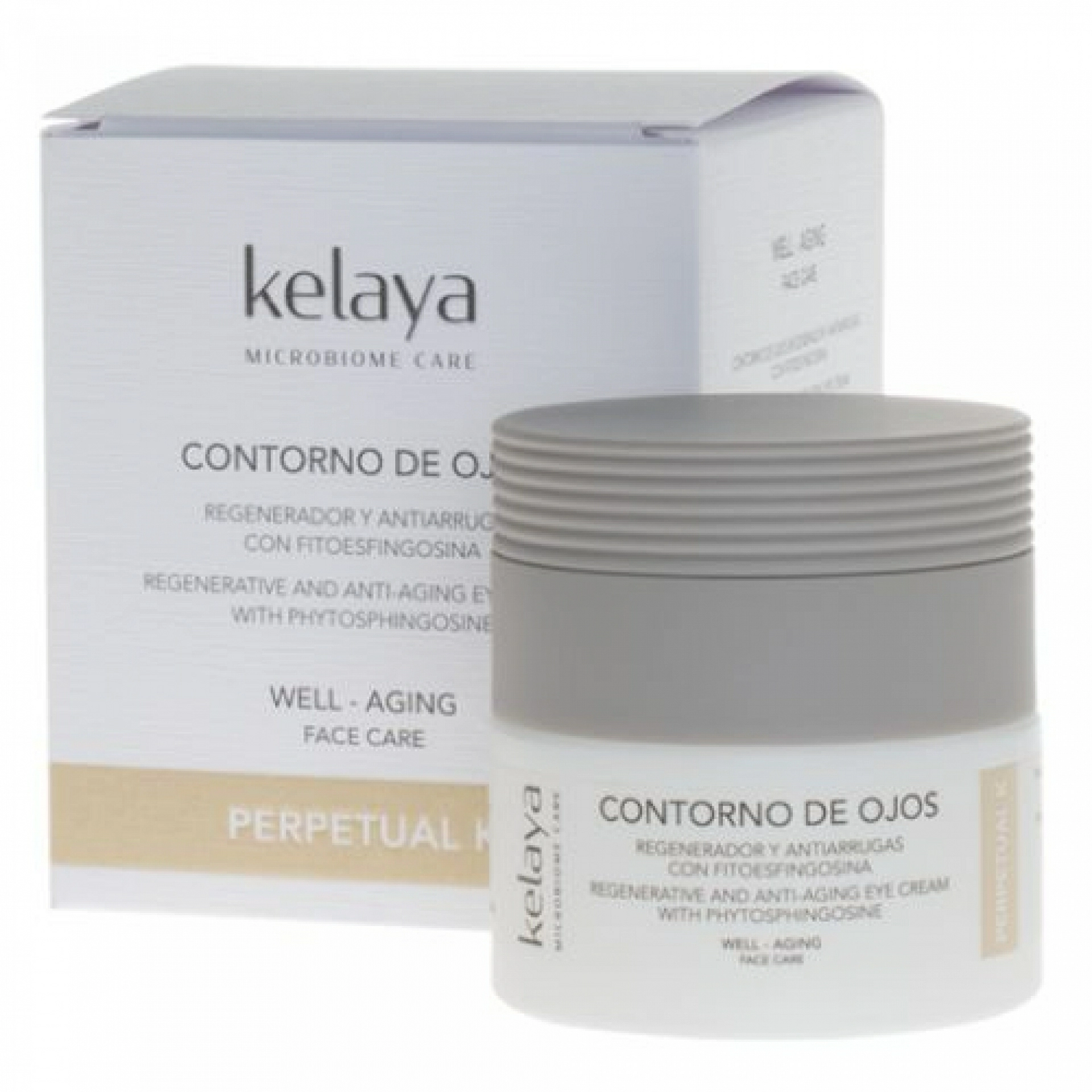 Contorno de Ojos Regenerador |  Contorno Antiarrugas con Fitoesfingosina 30 ml - Perpetual K - Kelaya ®