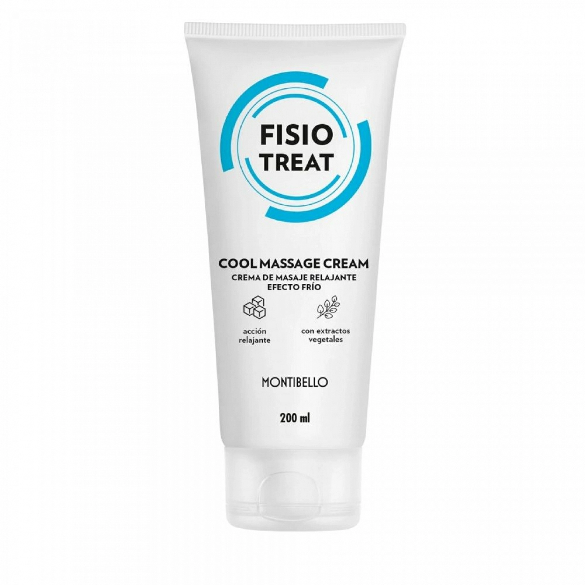 Cool Massage Cream | Crema corporal con masaje relajante 200ml - Fisiotreat - Montibello ®