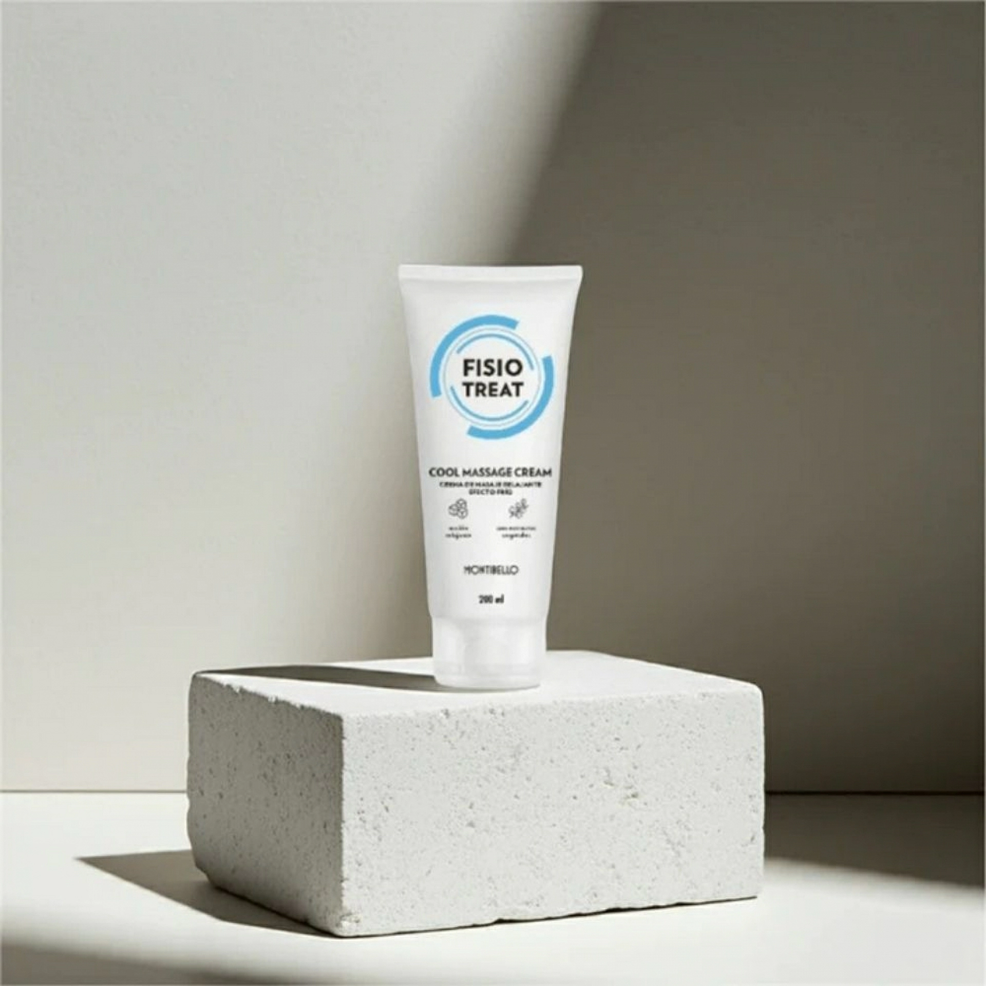 Cool Massage Cream | Crema corporal con masaje relajante 200ml - Fisiotreat - Montibello ®