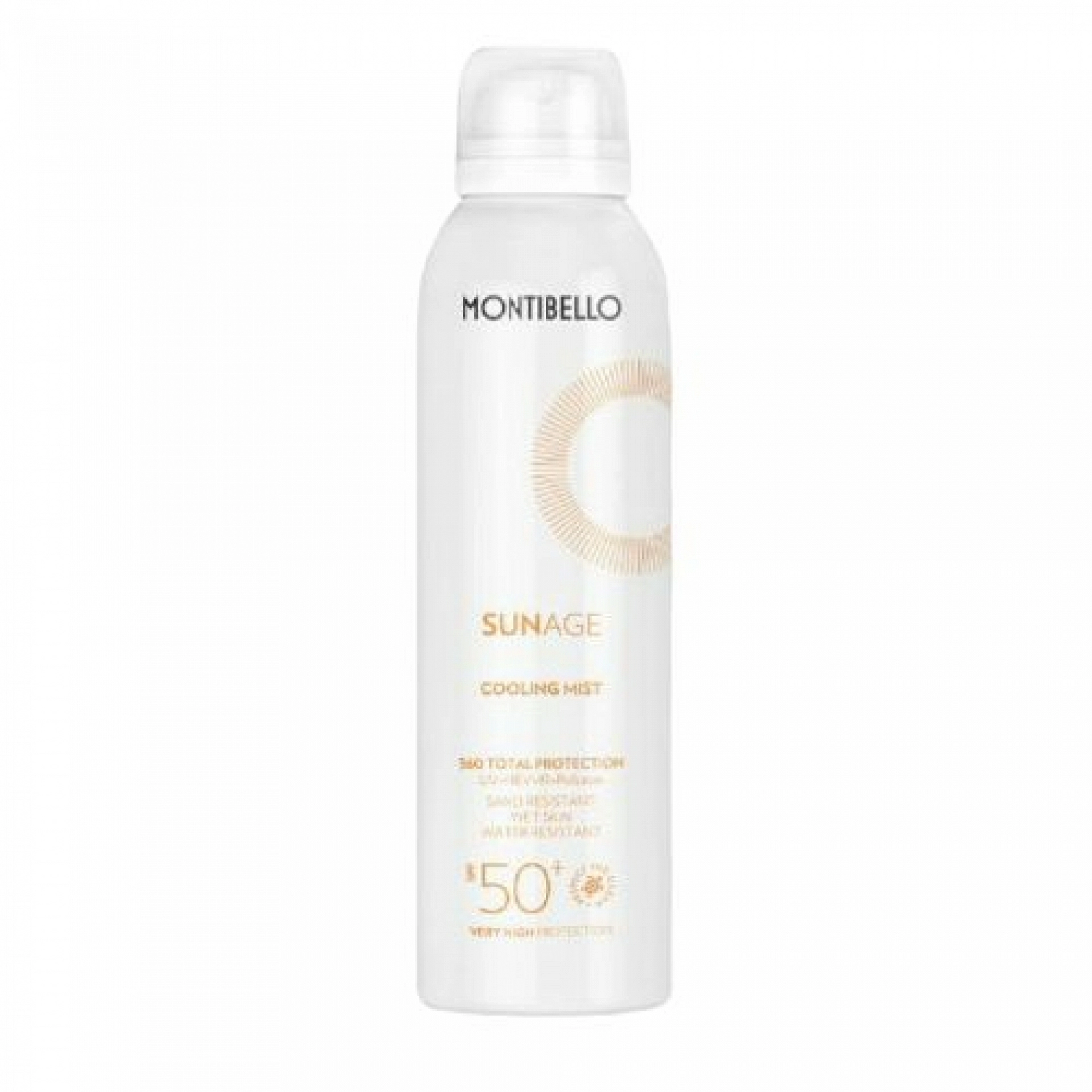 Cooling Mist SPF50+ | Bruma Fotoprotectora 200ml - Sun Age - Montibello ®