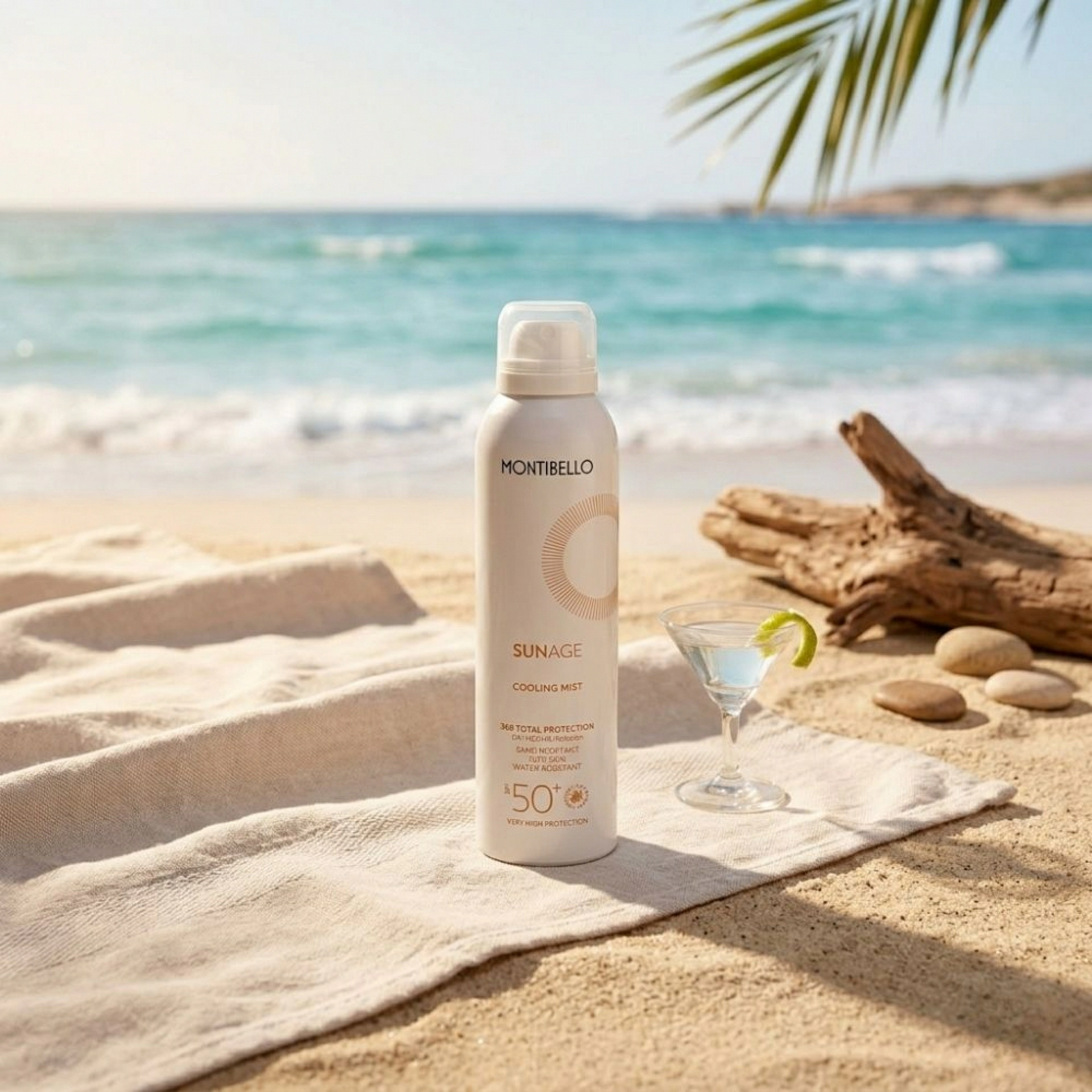Cooling Mist SPF50+ | Bruma Fotoprotectora 200ml - Sun Age - Montibello ®