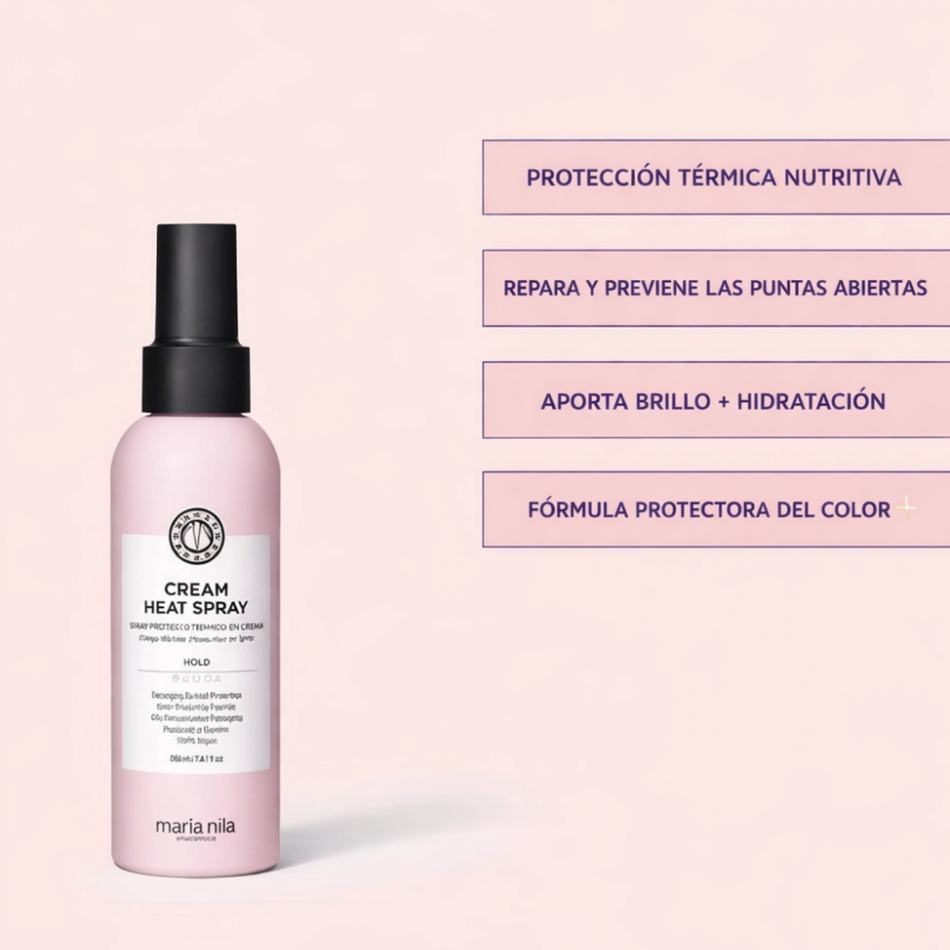Cream Heat Spray | Protector Térmico Hidratante - Style & Finish - Maria Nila ®