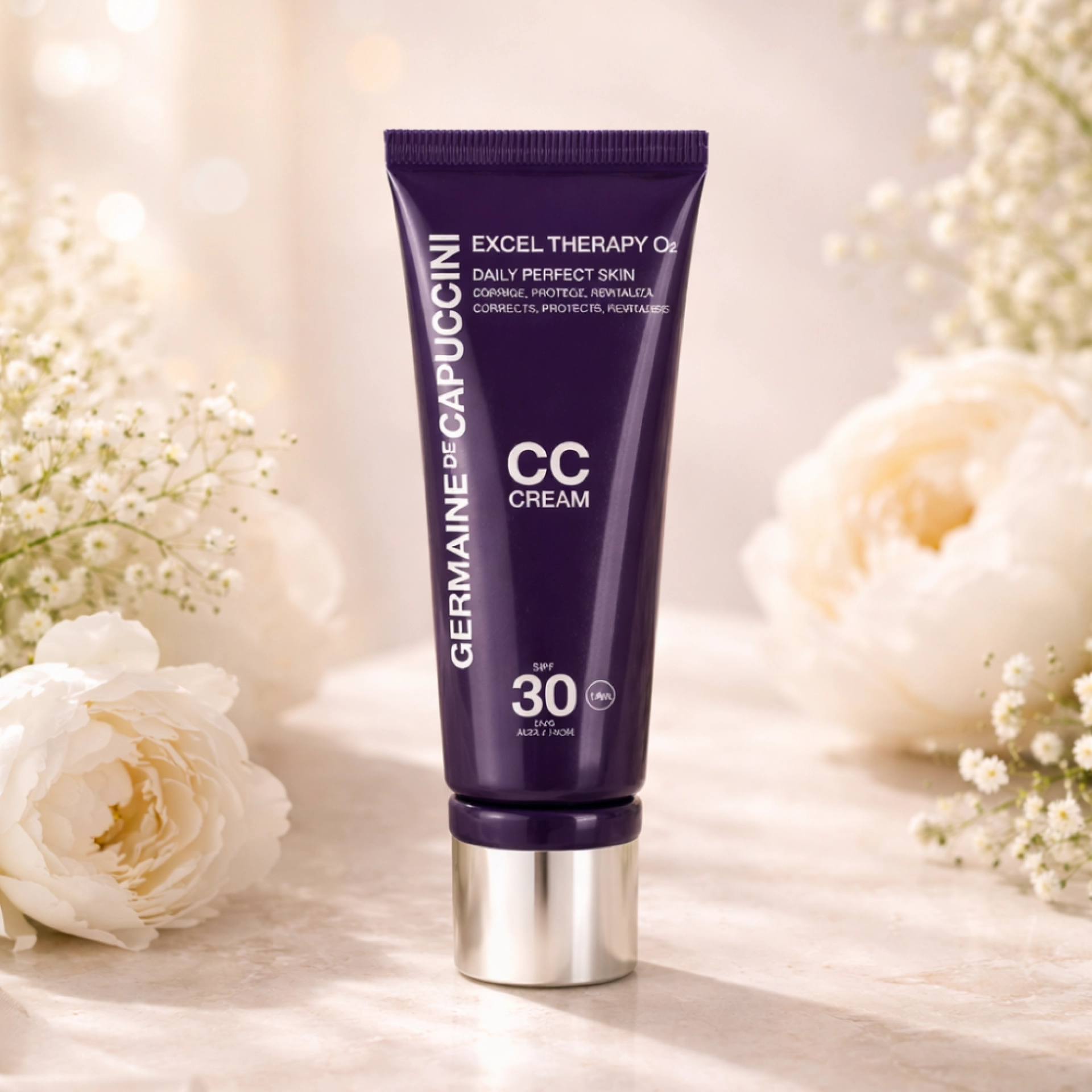 Crema Antiedad CC SPF30 - Excel Therapy - Germaine de Capuccini ®