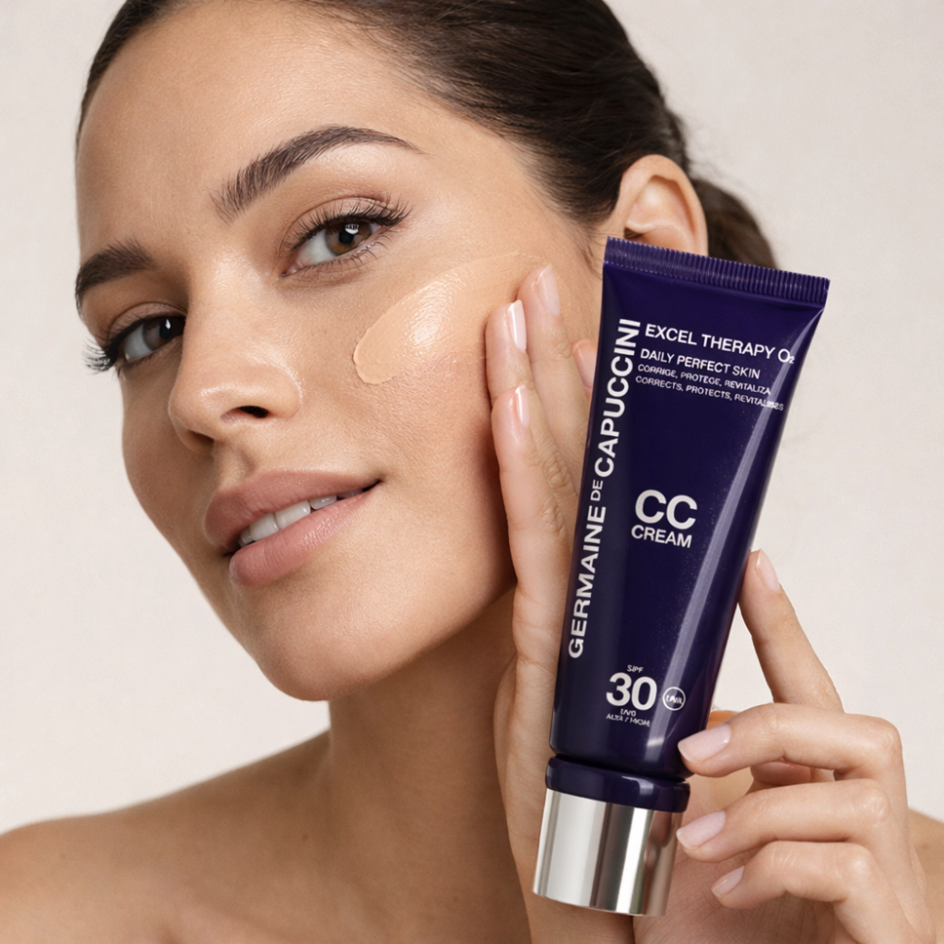 Crema Antiedad CC SPF30 - Excel Therapy - Germaine de Capuccini ®