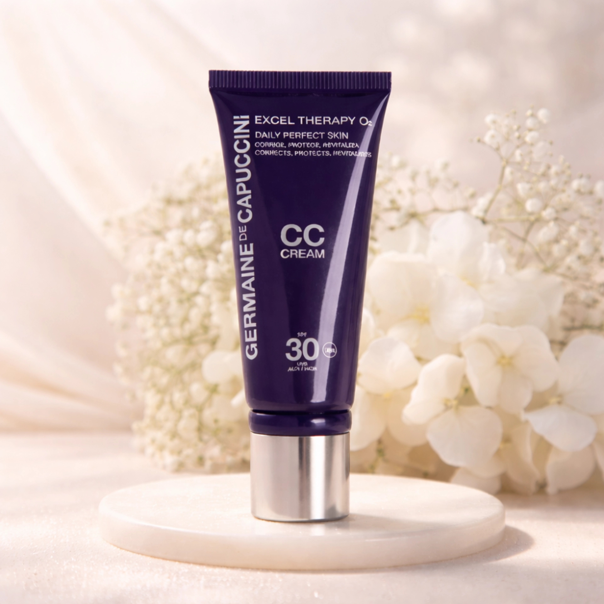 Crema Antiedad CC SPF30 - Excel Therapy - Germaine de Capuccini ®