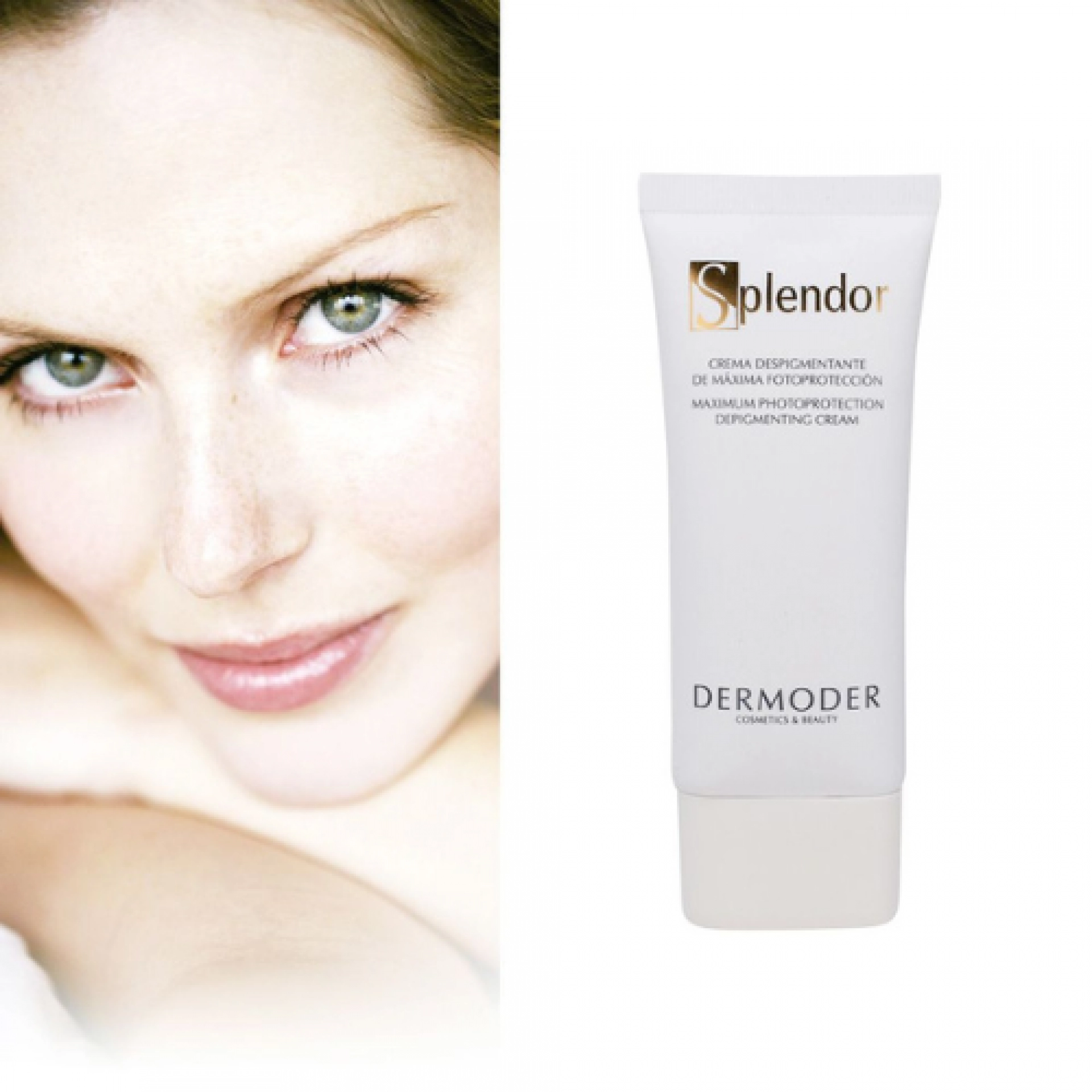 Crema Despigmentante Máxima Fotoprotección 50ml - Splendor - Dermoder ®