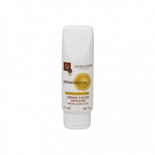 Crema Facial Antiedad SPF 50 | Crema Solar Facial con Protección Alta 75 ml – Dermosoleil – Dermoder ®