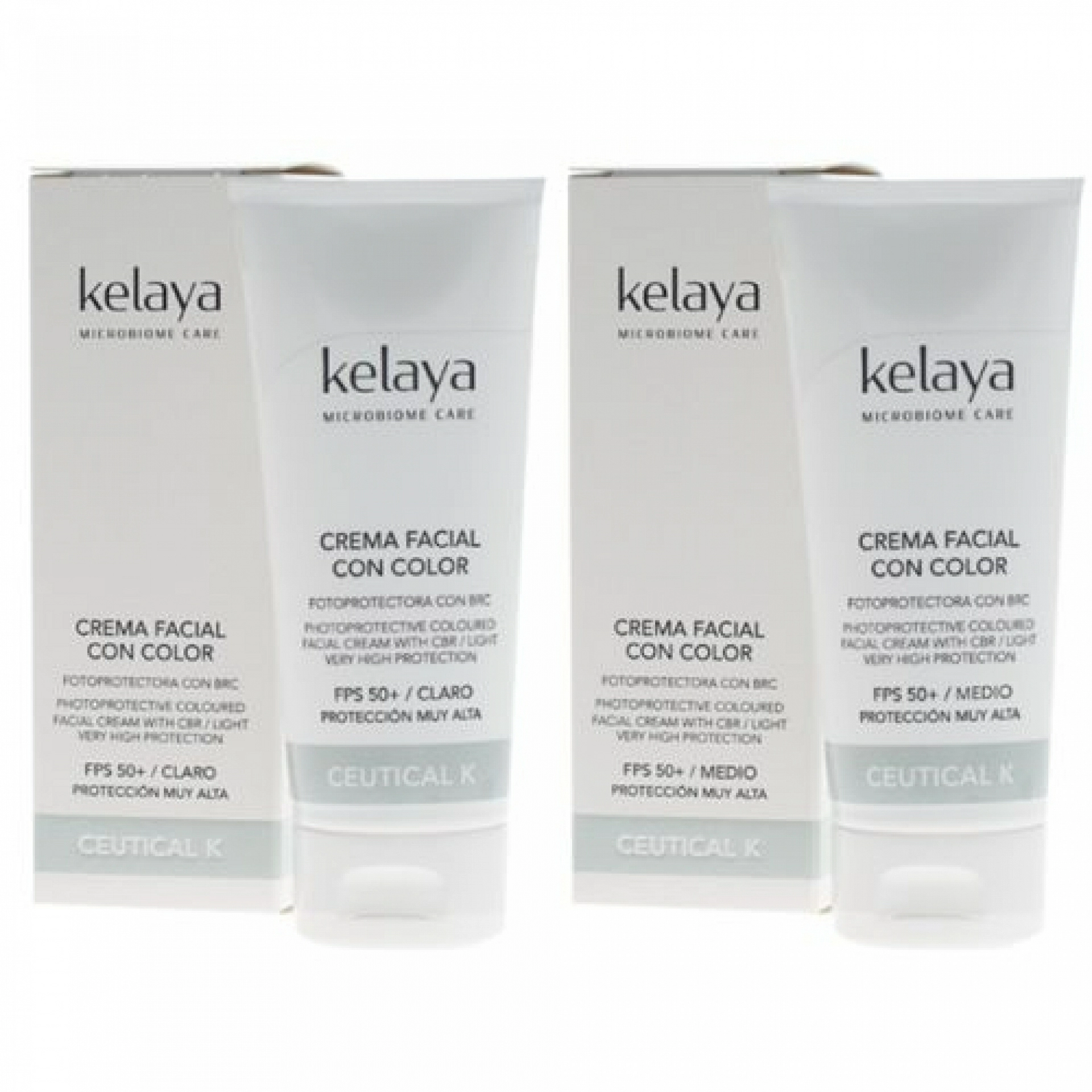 Crema Facial Fotoprotectora | Protector Solar con BRC FPS 50+ 50 ml - Ceutical K - Kelaya ®