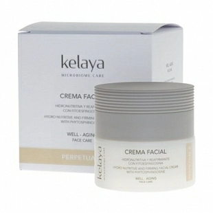 Crema Facial Hidronutritiva |  Crema nutritiva y reafirmante con fitoesfingosina 50 ml - Perpetual K - Kelaya ®