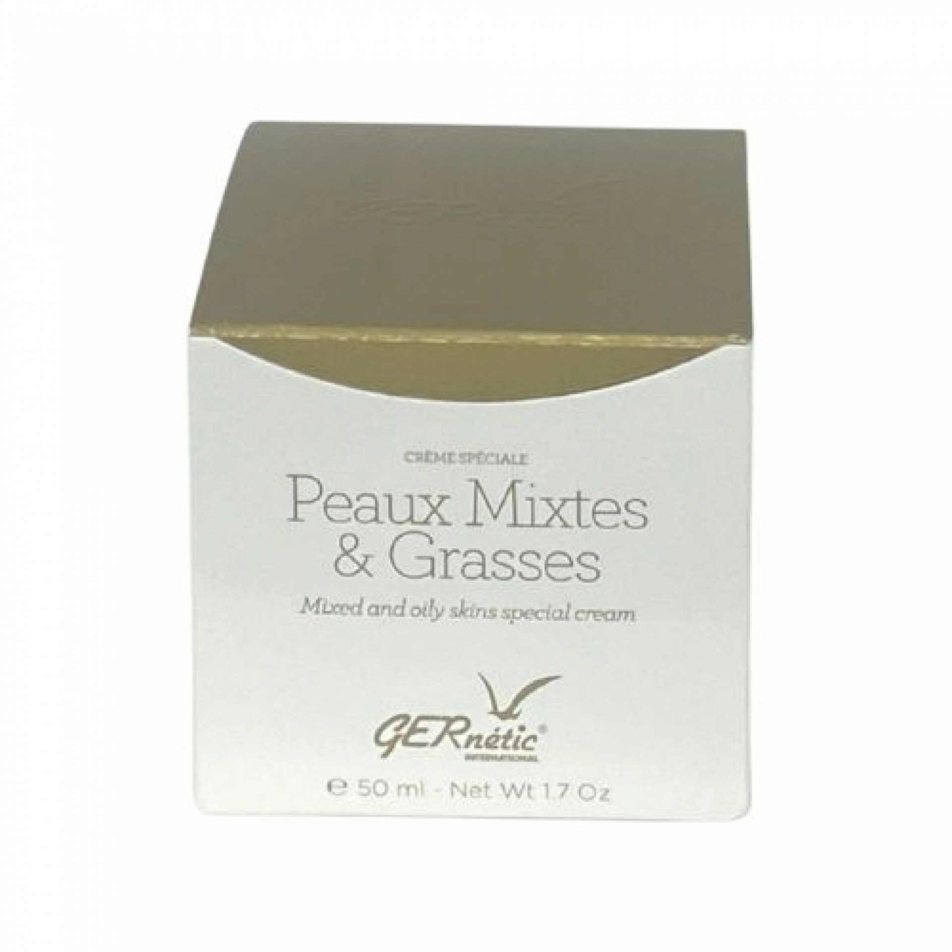 Crema Peaux Mixtes et Grasses | Crema para pieles mixtas y grasas 50ml - Gernetic ®