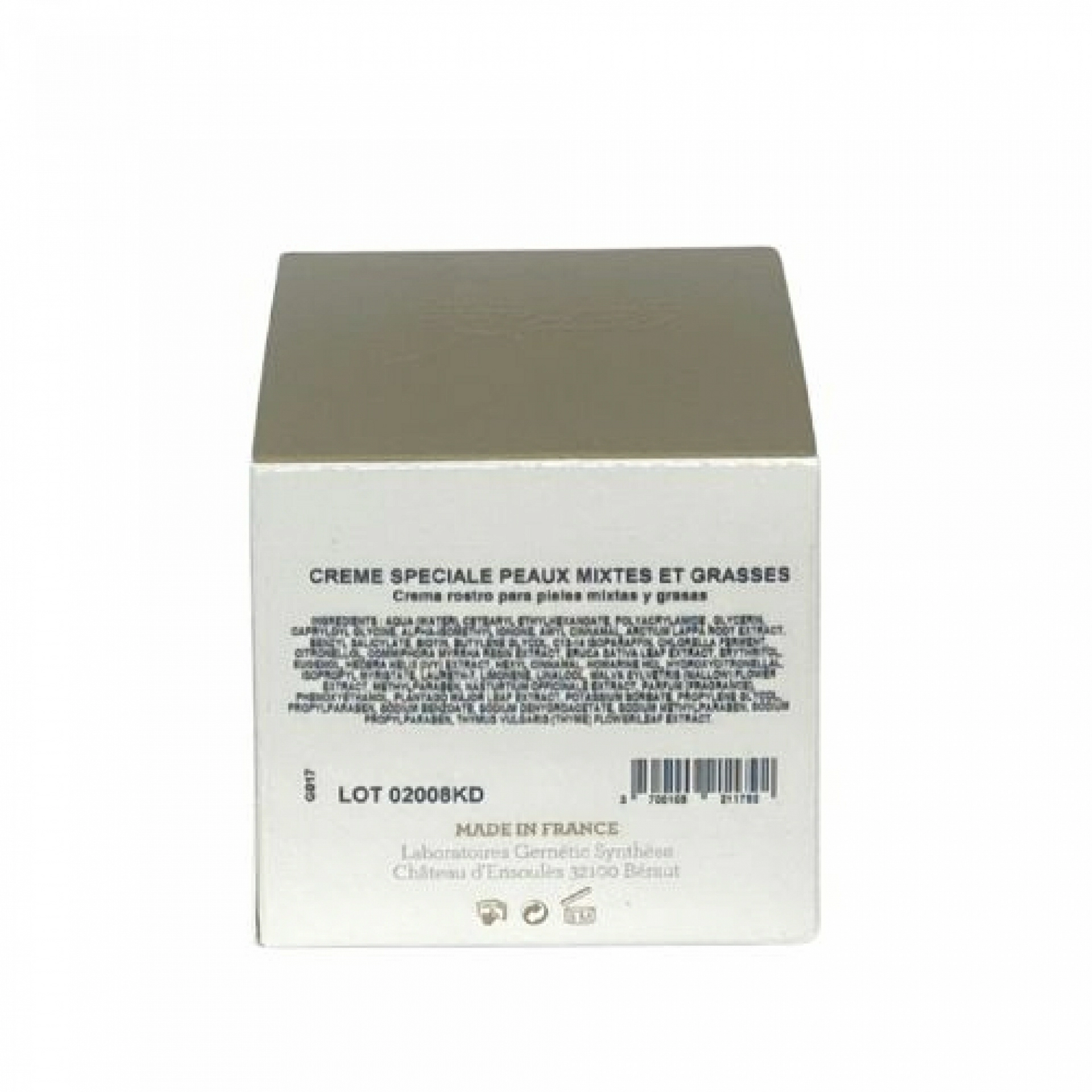 Crema Peaux Mixtes et Grasses | Crema para pieles mixtas y grasas 50ml - Gernetic ®