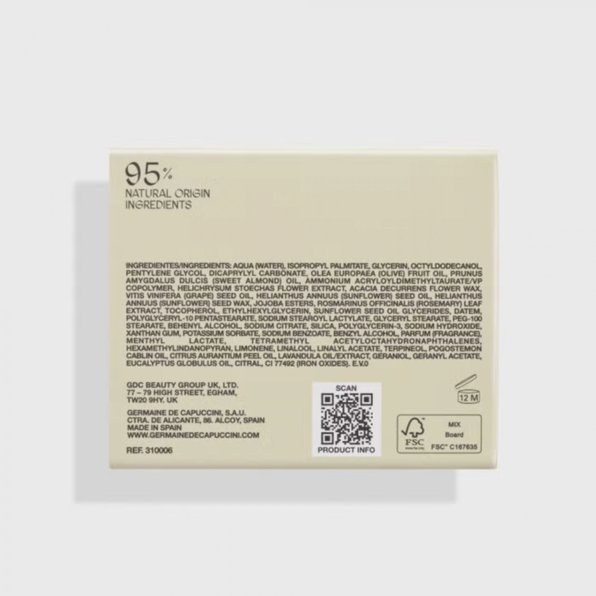 Crema Revitalizante Corporal 100ml - Sperience - Germaine de Capuccini ®