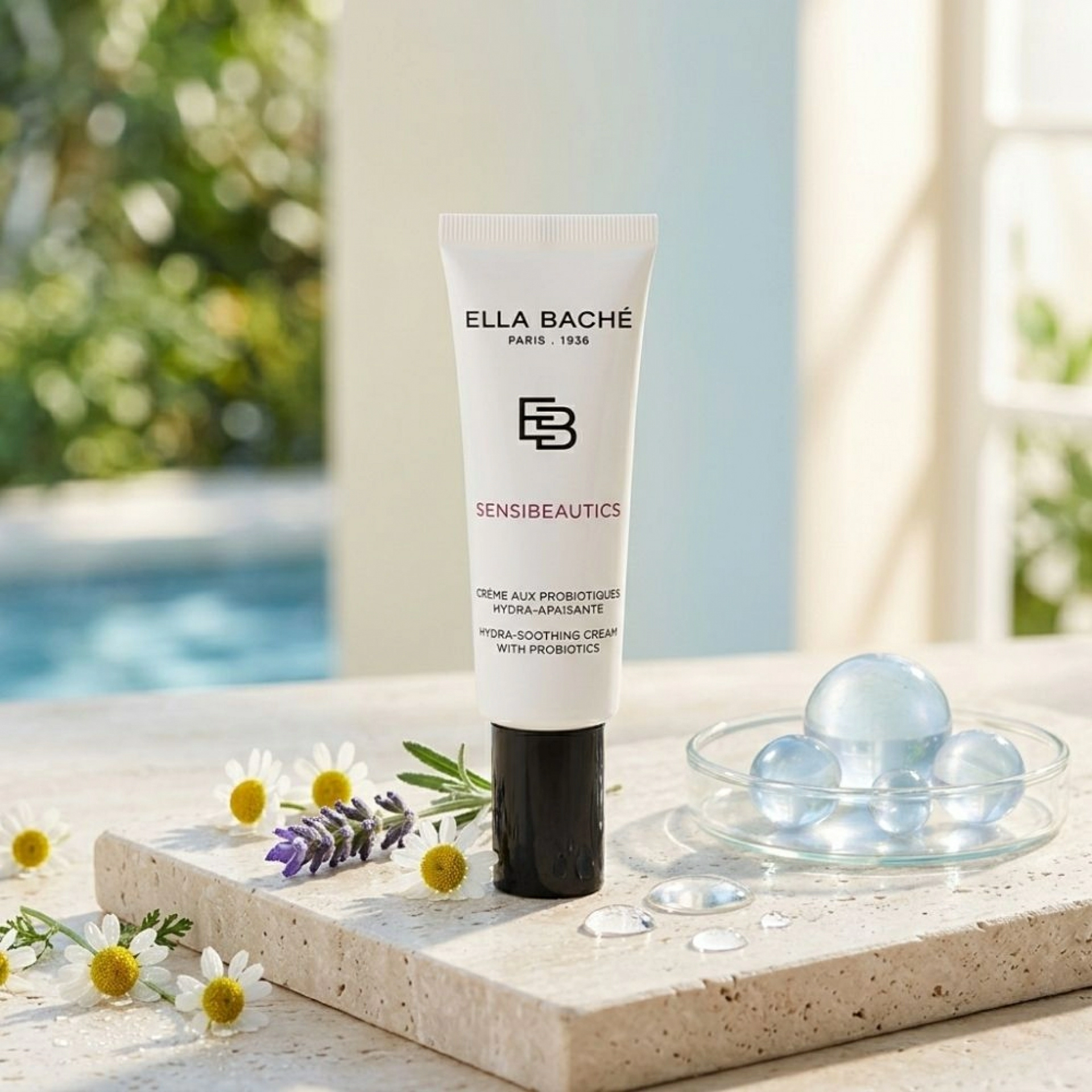 Crème aux Probiotiques Hydra Apaisante | Crema hidratante 50ml - Sensibeautics - Ella Baché ®