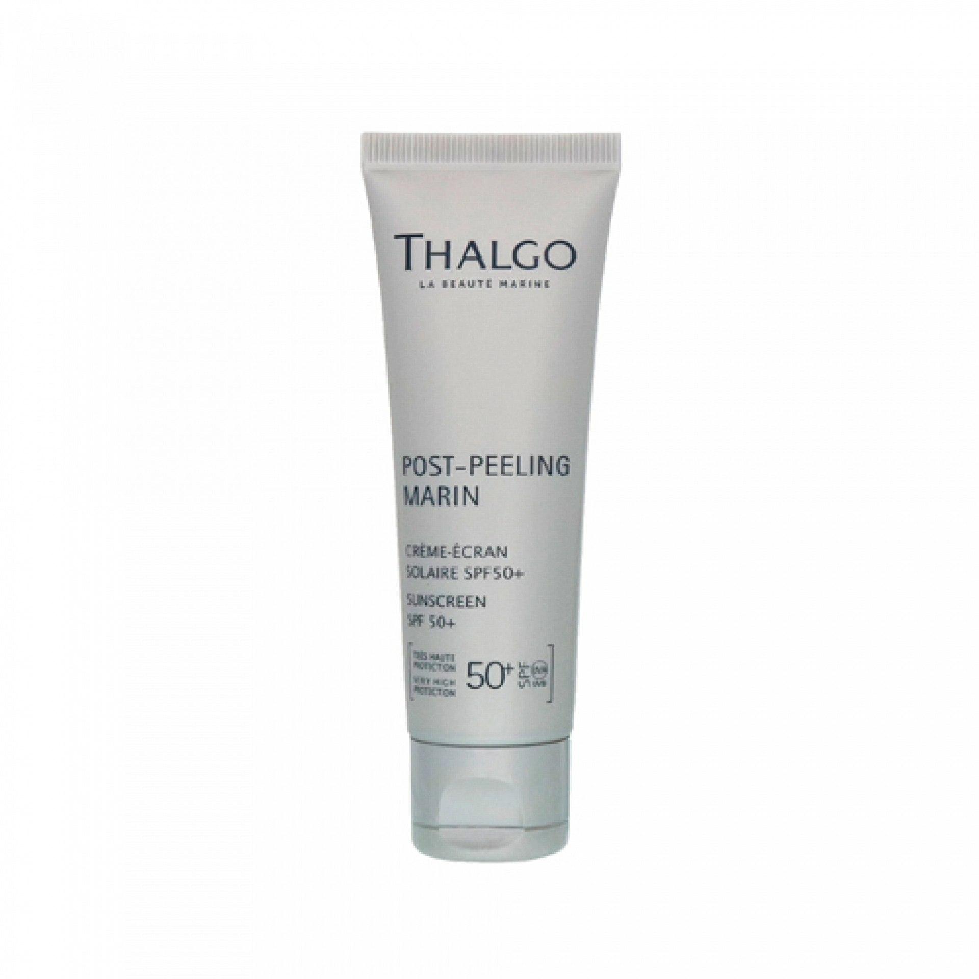 Crème-Écran Solaire SPF50+ | Crema Solar Post Peeling 50ml - Peeling Marin - Thalgo ®