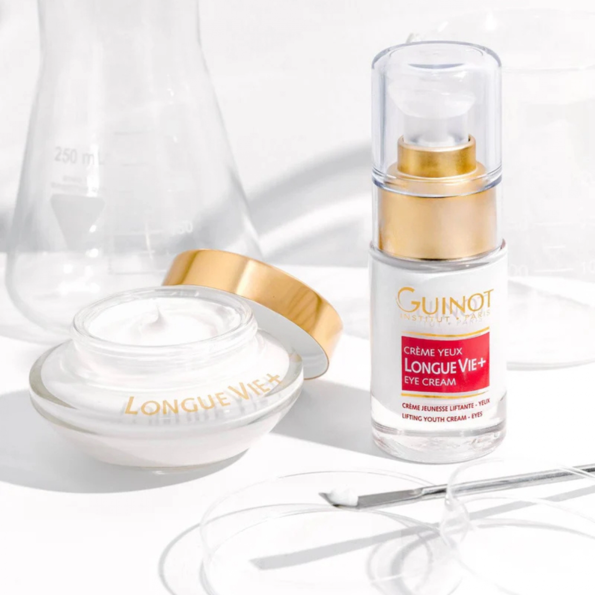 Crème Longue Vie + Yeux | Crema Rejuvenecedora de Ojos 15ml - Guinot ®