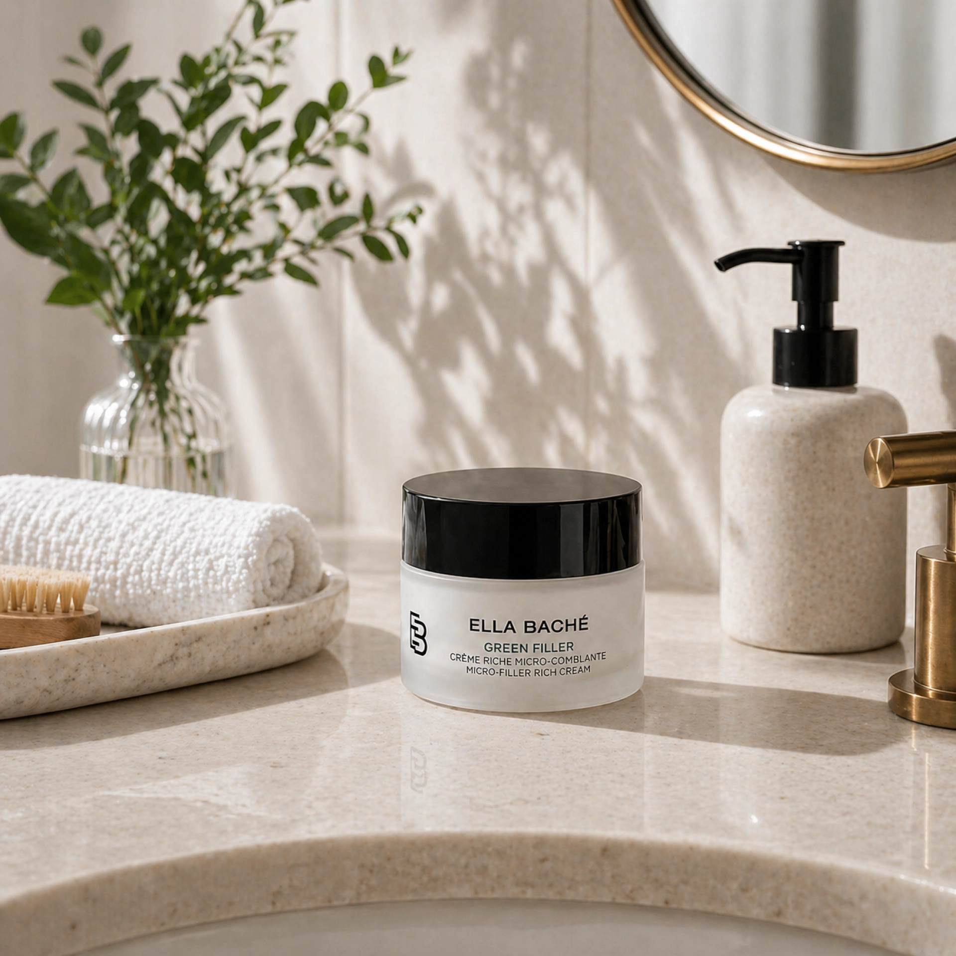 Crème Riche Micro-Comblante | Crema Rica Micro Rellenadora 50 ml - Green Filler - Ella Baché ®
