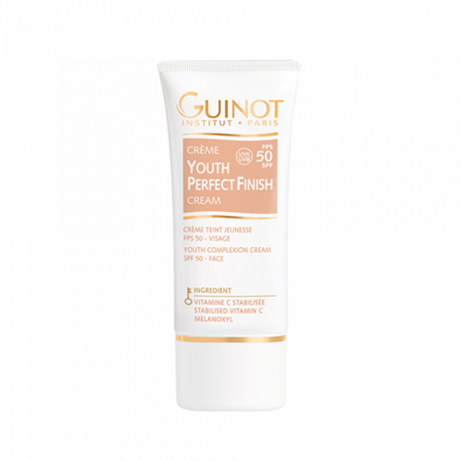 Crème Youth Perfect Finish FPS50 | Crema Cutis Juventud 30ml - Guinot ®