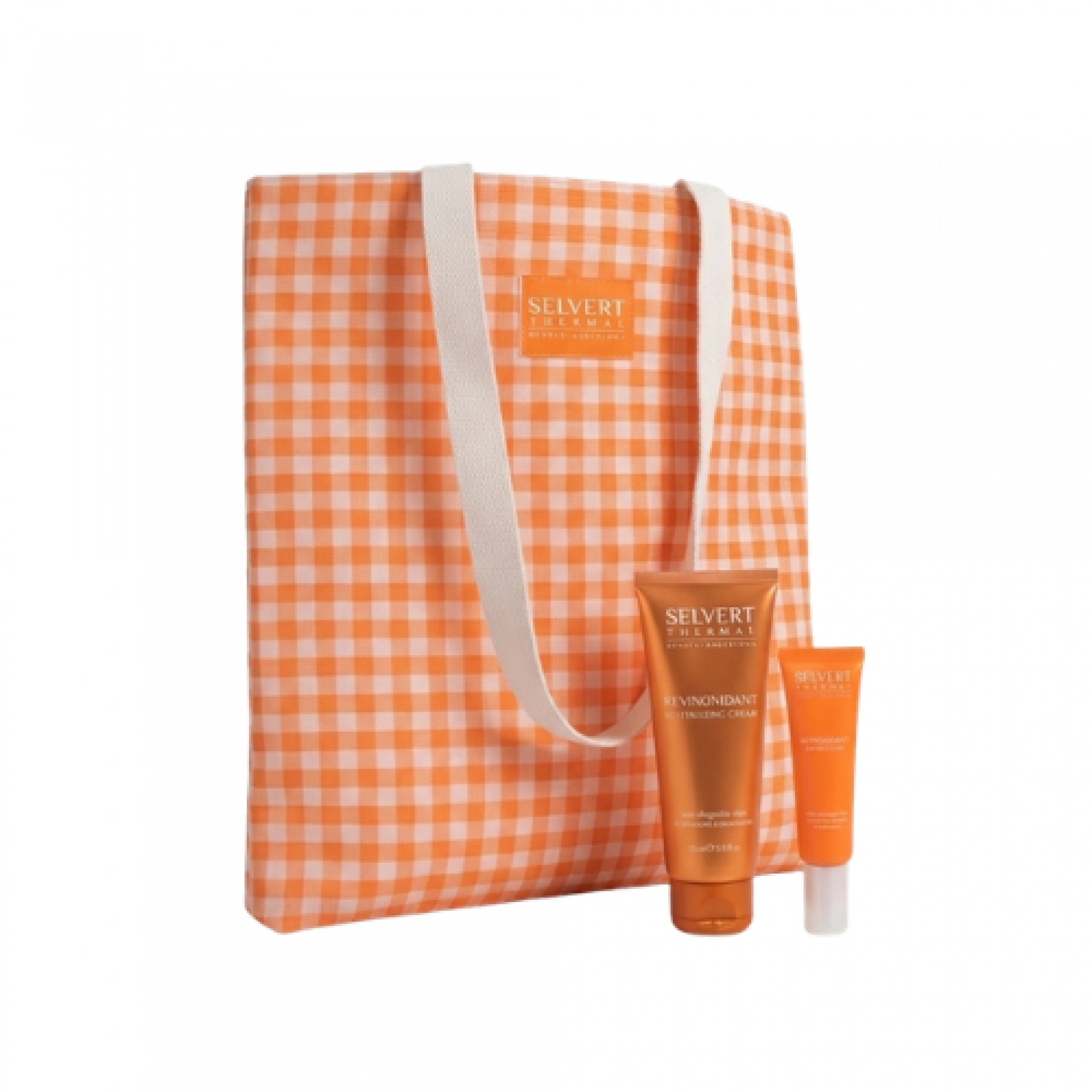 Daily Antioxidant Therapy Vitamin C | Crema Facial 50 ml + Emulsión Corporal 200 ml | Selvert Thermal ®