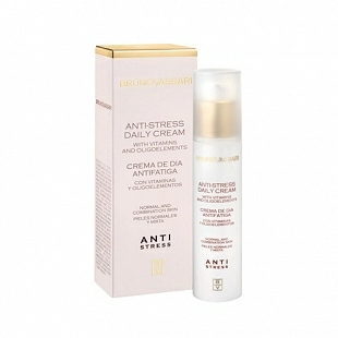 Daily Cream - Normal and Combination Skin | Crema antifatiga 50ml - Anti-Stress - Bruno Vassari ®