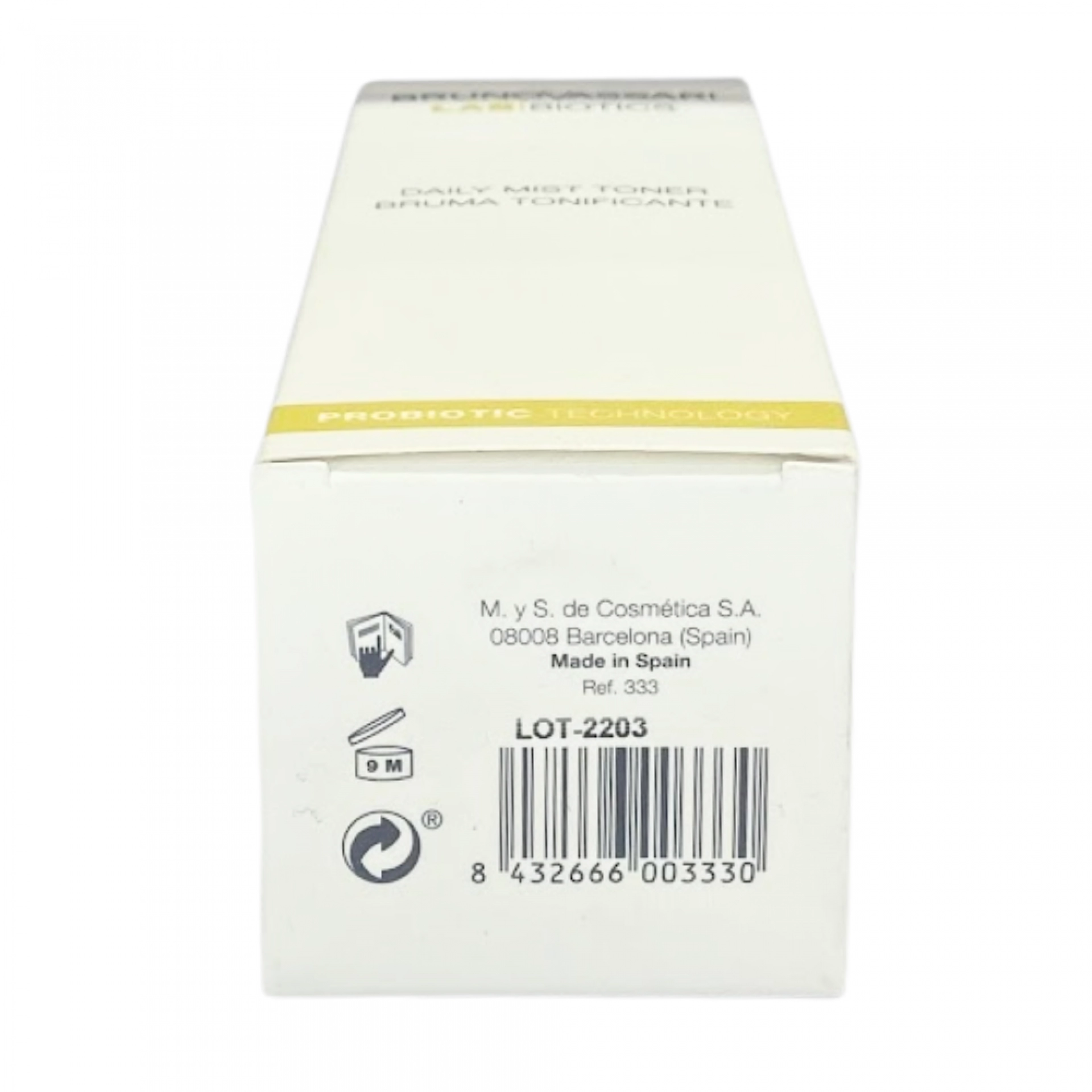 Daily Mist Toner | Tónico 200ml - Lab Biotics- Bruno Vassari ®