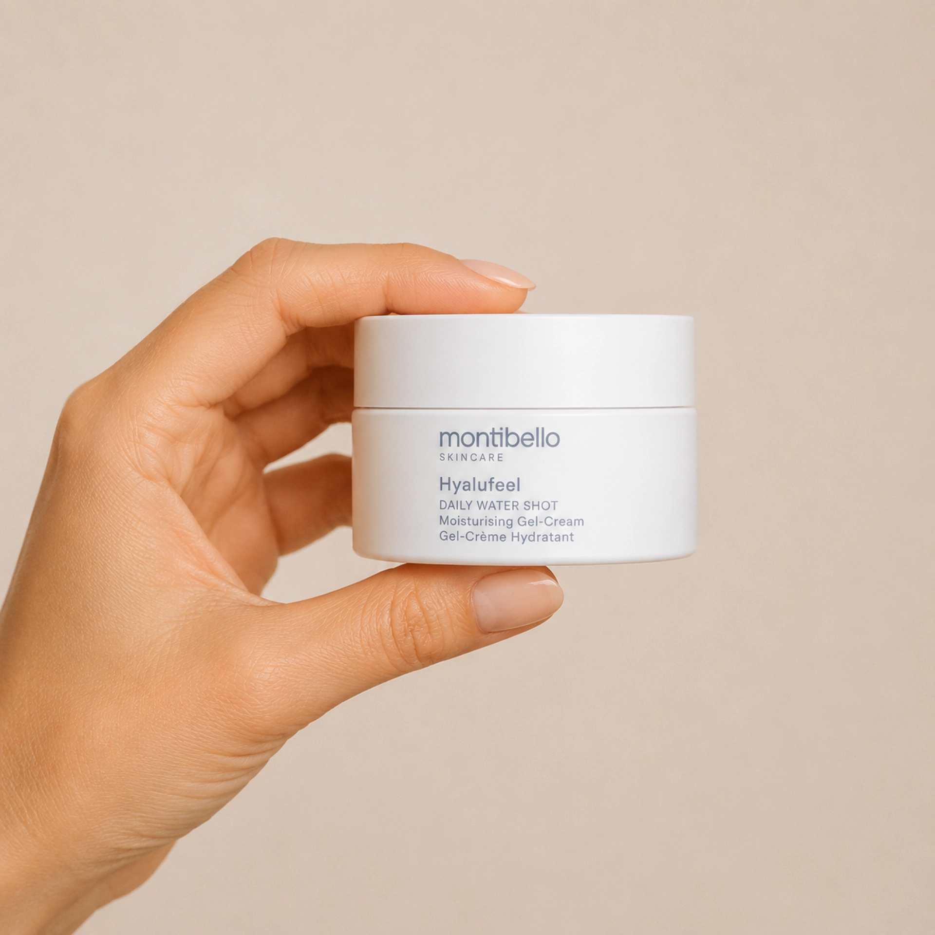 Daily Water Shot | Gel-crema ligero hidratante 50ml - Hyalu Feel - Montibello ®