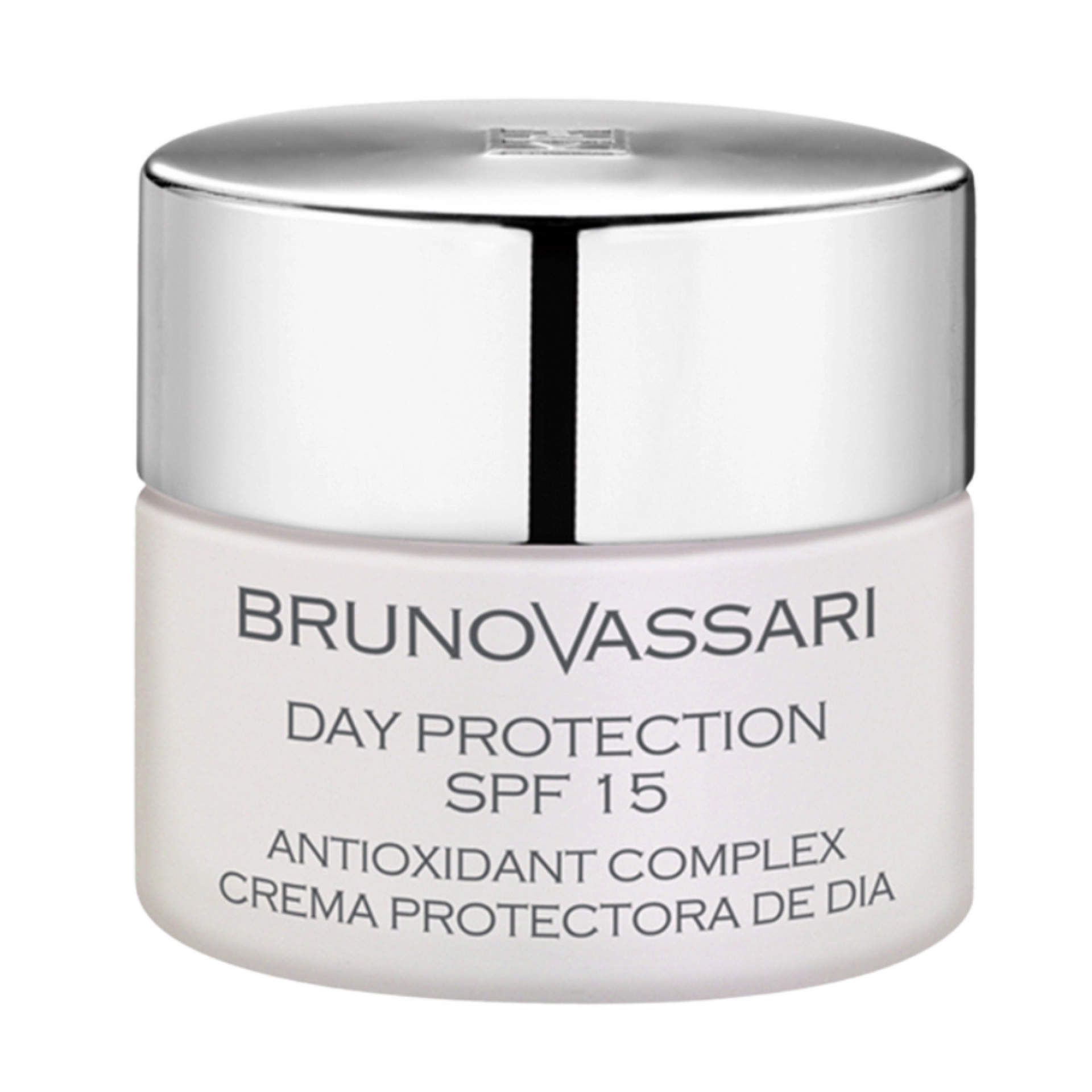 Day Protection SPF 15 | Crema protectora 50ml - White - Bruno Vassari ®