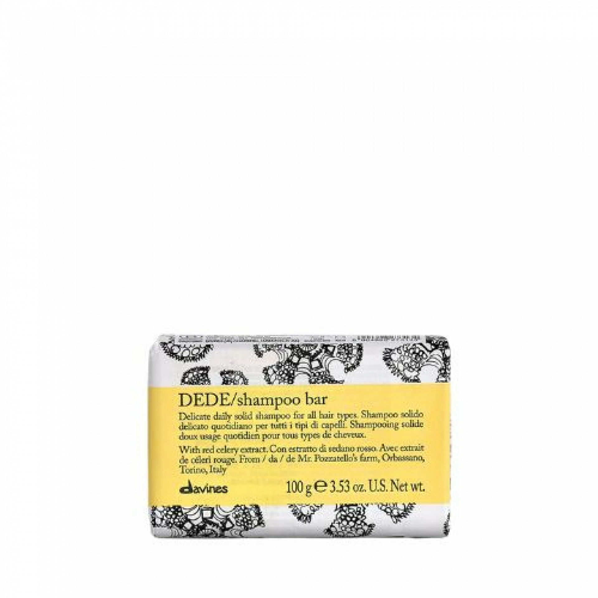 DEDE / Shampoo Bar | Champú delicado sólido 100g - Essential Haircare - Davines ®