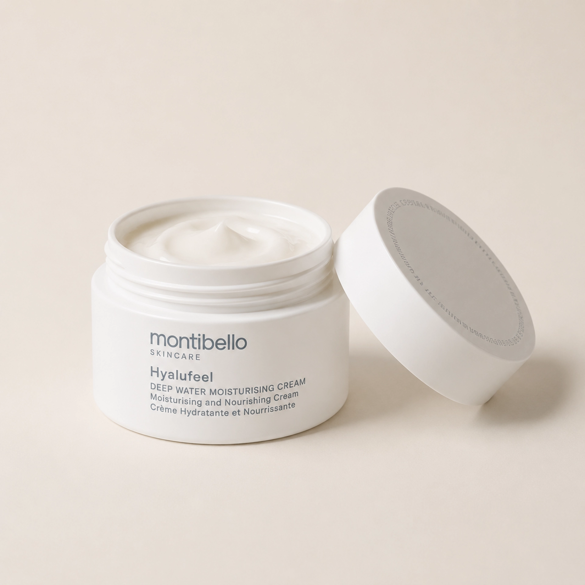 Deep water moisturising cream | Crema hidratante 50 ml - Hyalu Feel - Montibello ®
