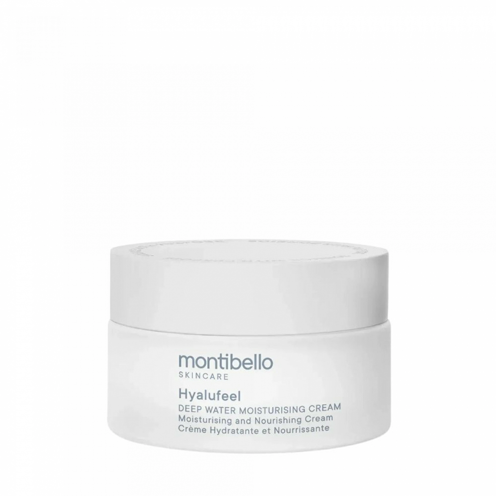 Deep water moisturising cream | Crema hidratante 50 ml - Hyalu Feel - Montibello ®