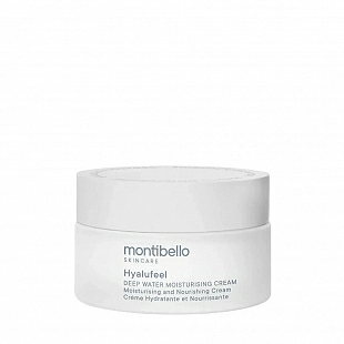 Deep water moisturising cream | Crema hidratante 50 ml - Hyalu Feel - Montibello ®