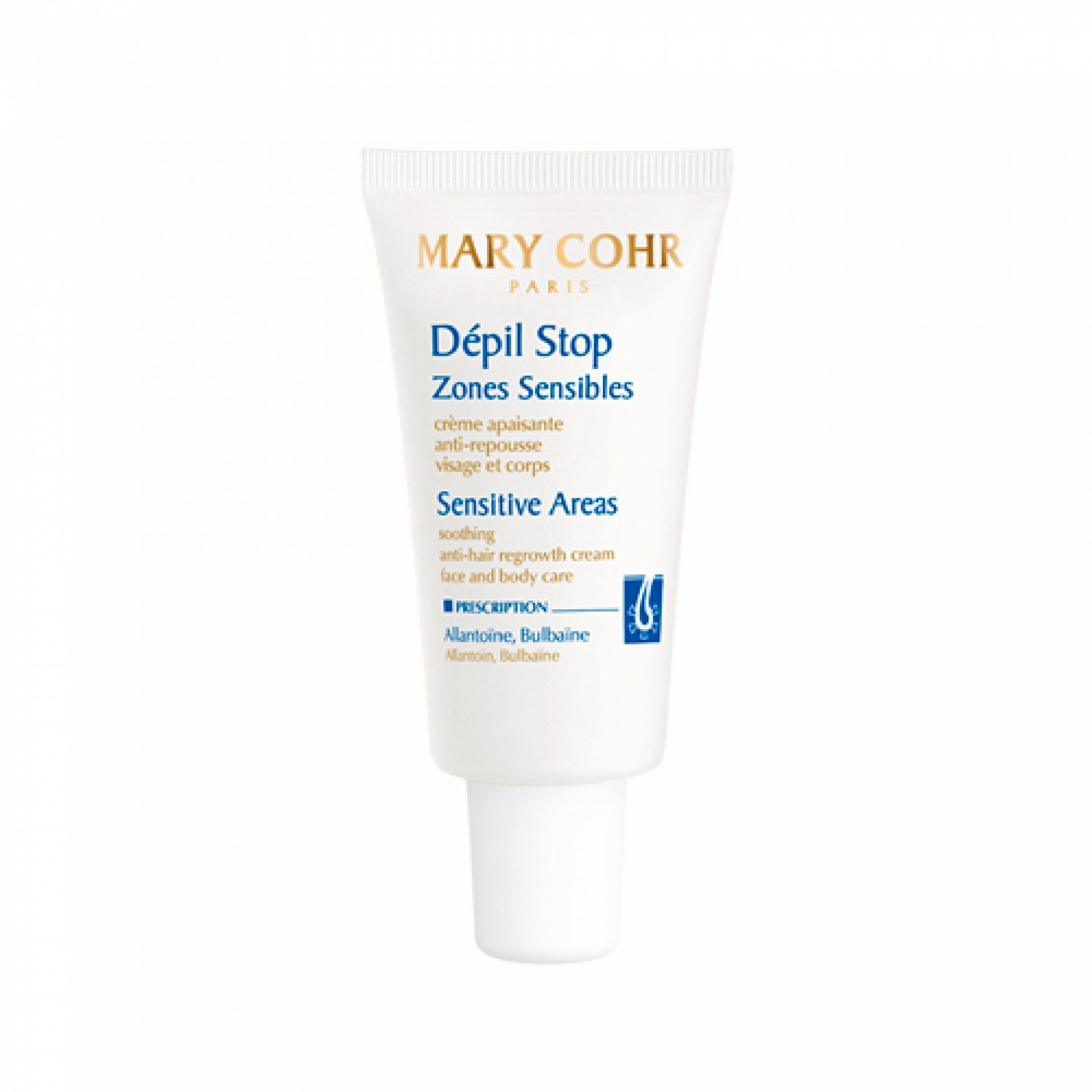 Dépil Stop Zones Sensibles | Crema Inhibidora del Vello 15ml - Mary Cohr ®