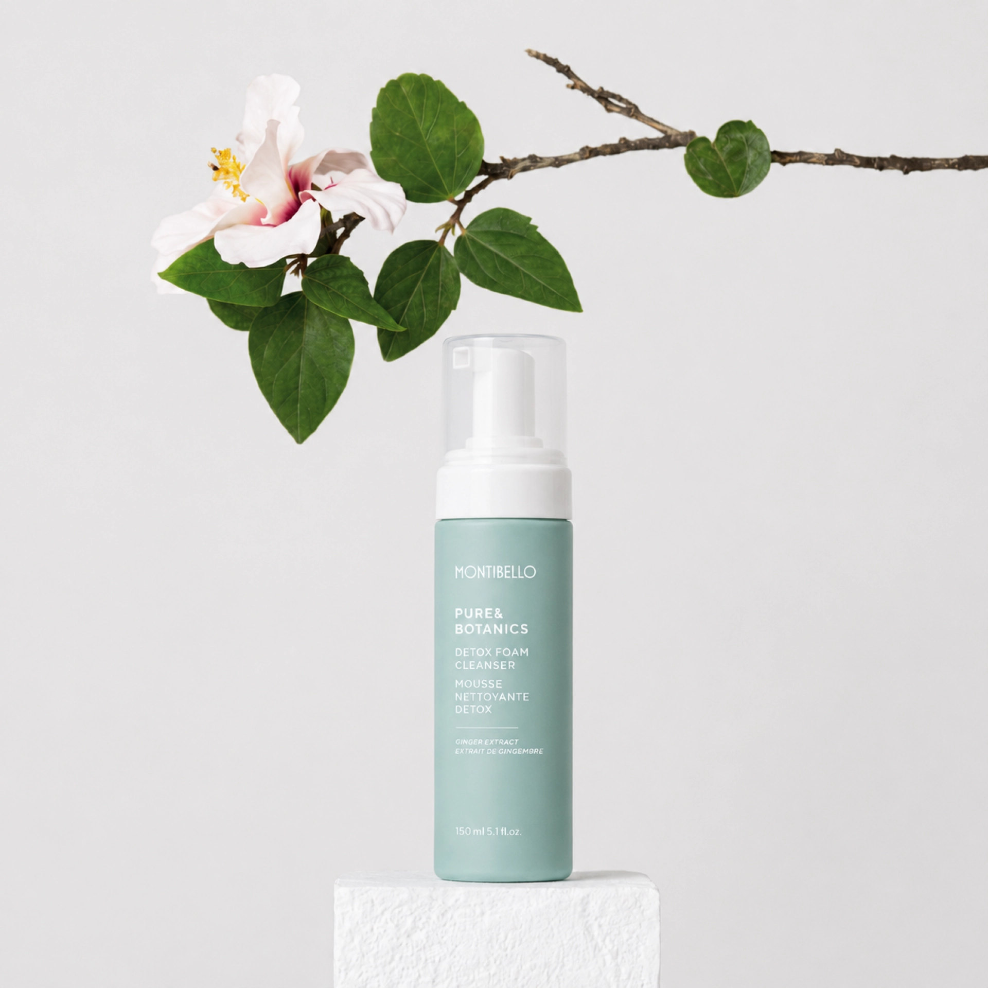 Detox foam cleanser | Espuma limpiadora 150 ml - Pure & Botanics - Montibello ®