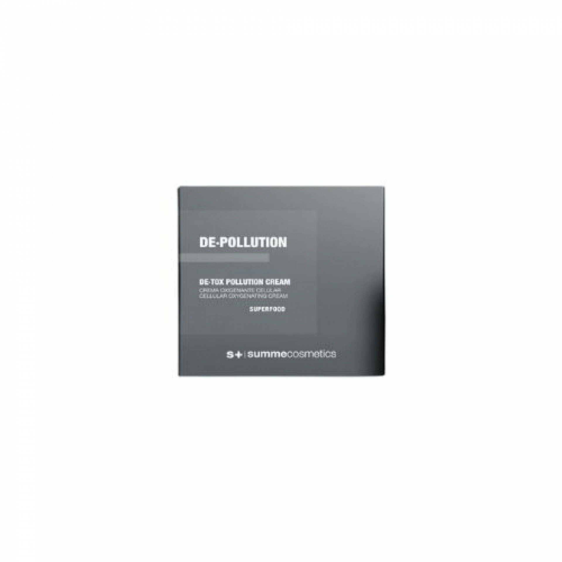 DETOX Pollution Cream Superfood | Crema oxigenante celular antipolución 50 ml - De Polution - Summecosmetics ®
