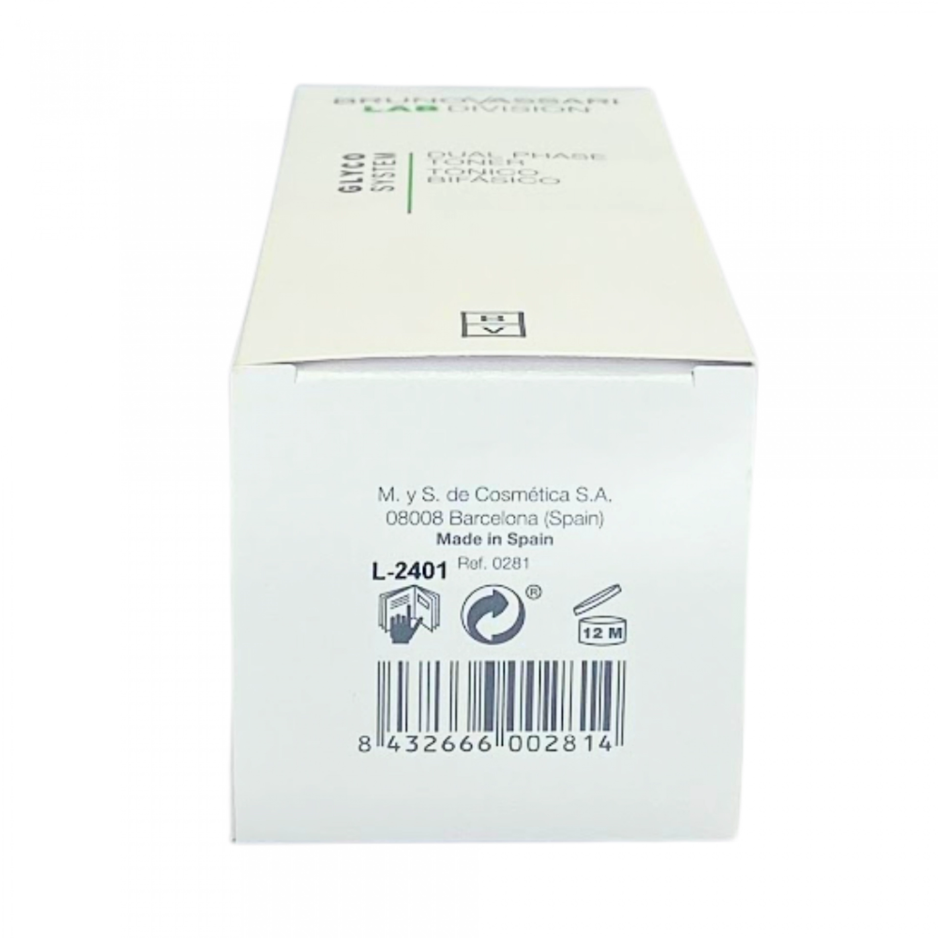 Dual Phase Toner | Tónico bifásico 200ml - Glyco System - Bruno Vassari ®