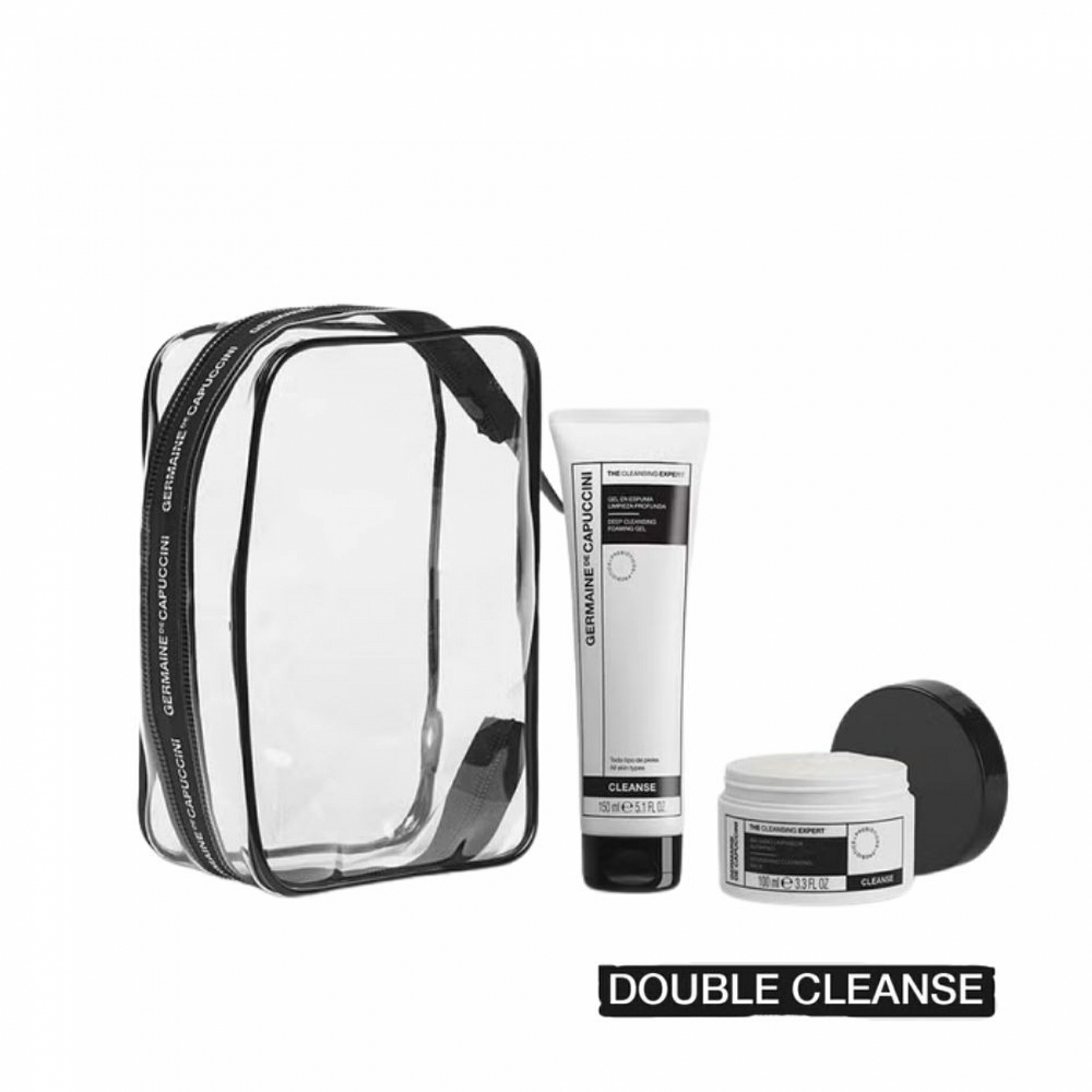 Dúo Limpieza Experta: Bálsamo Limpiador Nutritivo 100ml + Gel en Espuma Limpieza Profunda 150ml - Germaine de Capuccini ®